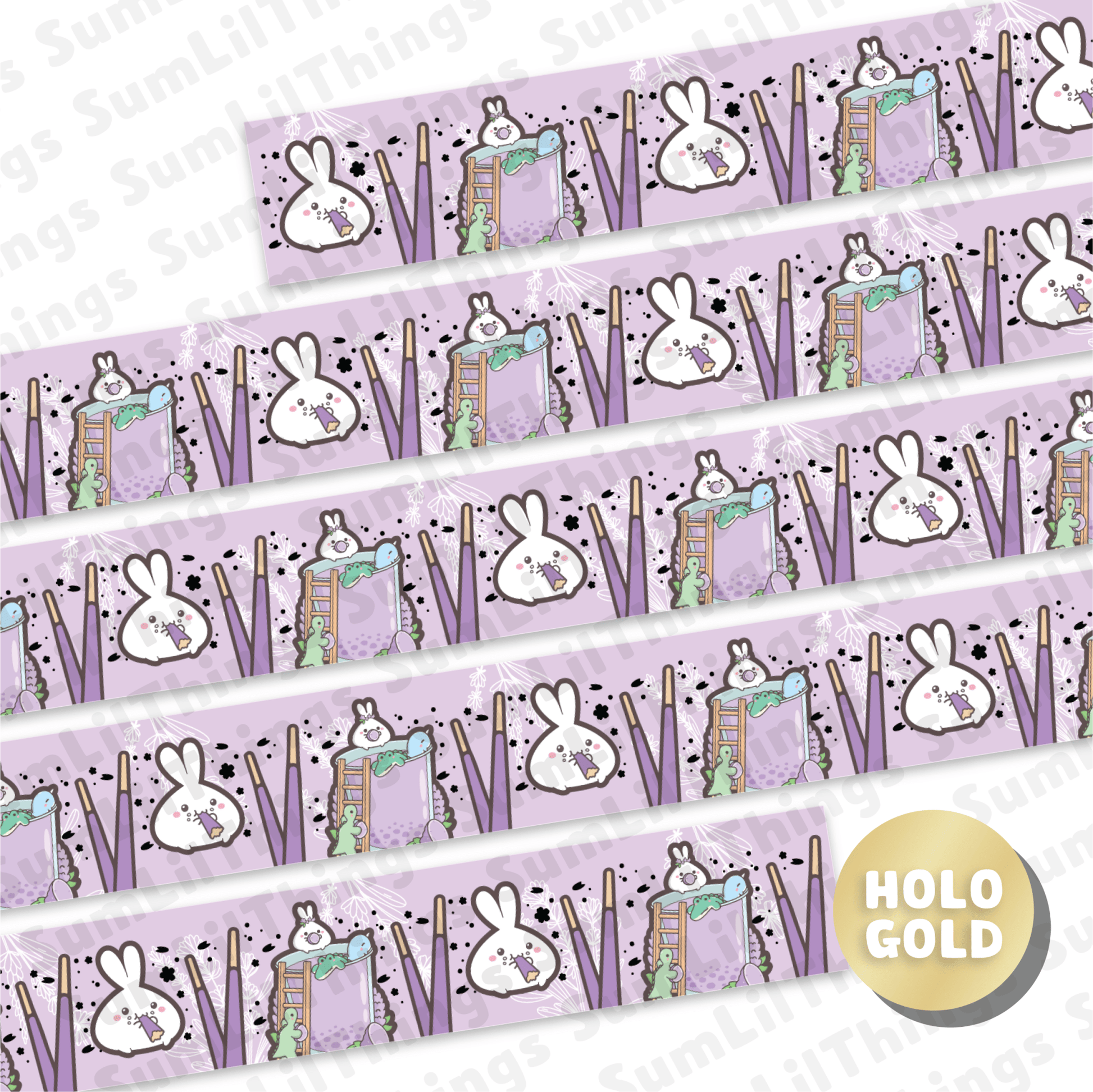 Washi Tape - Lil' Lavender Sweets Collection - SumLilThings