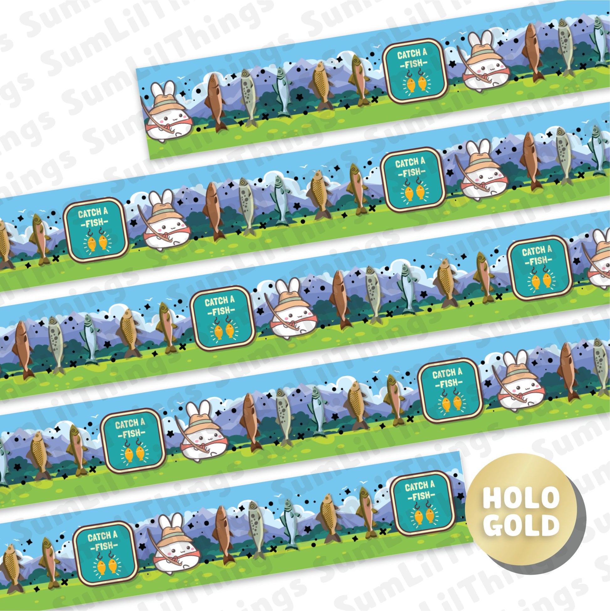 Washi Tape - Lil' Misfit Camp Collection - SumLilThings