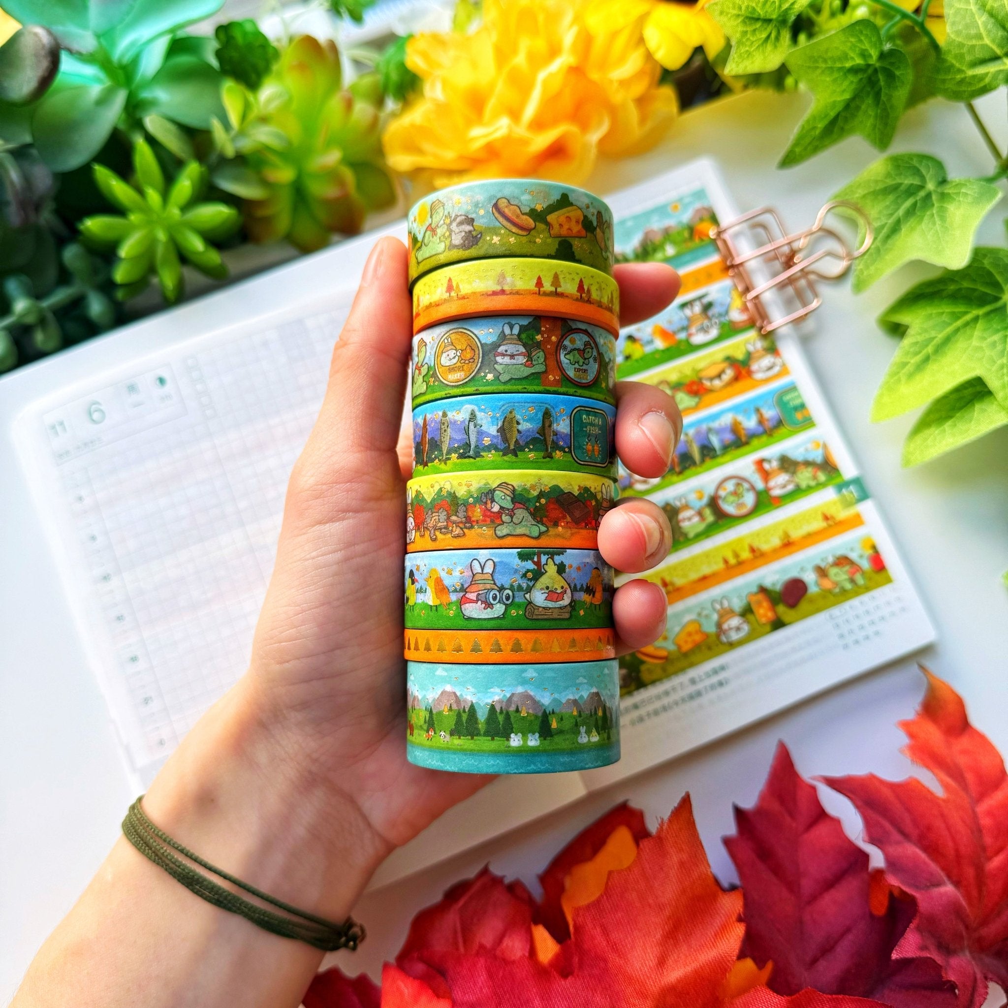 Washi Tape - Lil' Misfit Camp Collection - SumLilThings