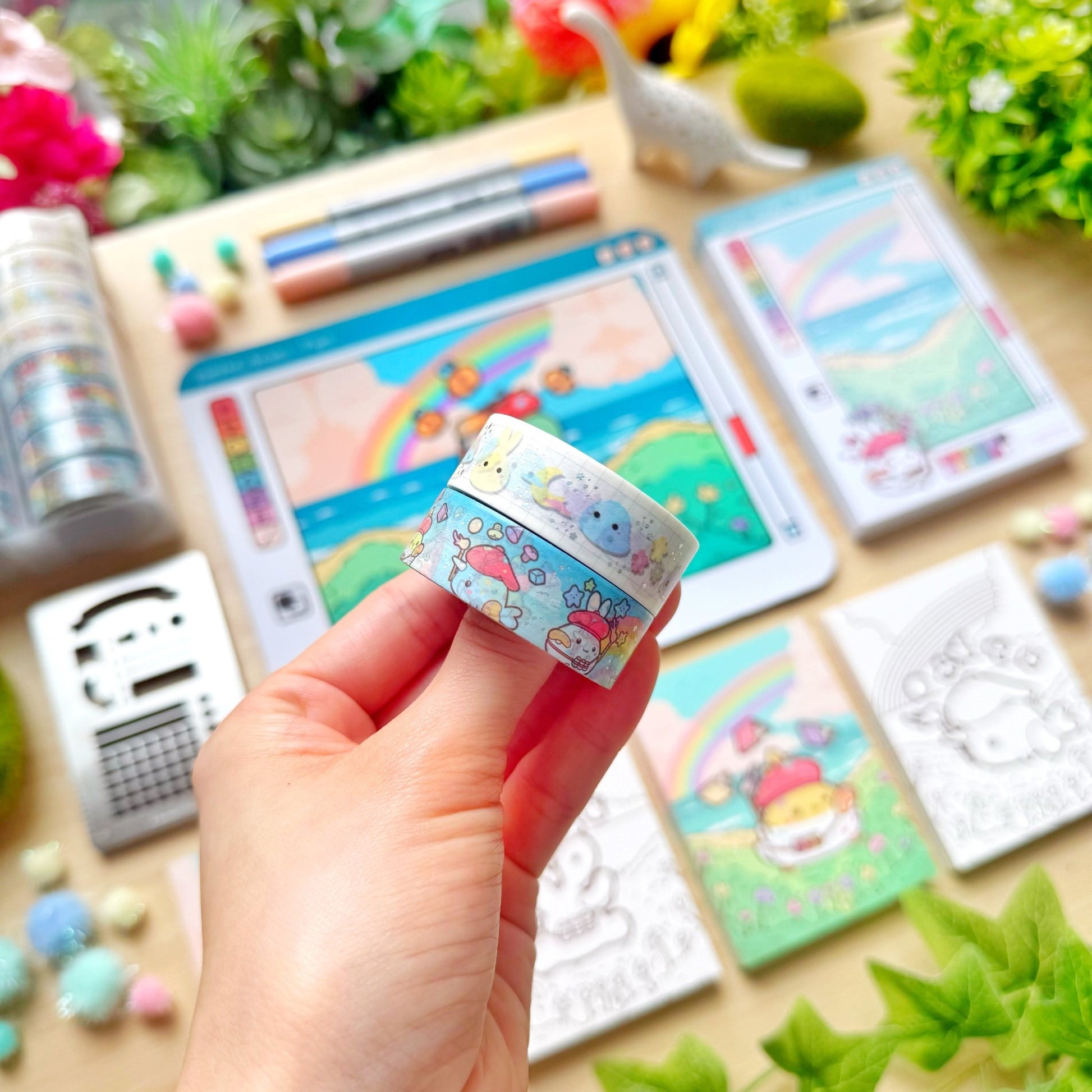 Washi Tape - Lil' Painted Brigade Collection - SumLilThings
