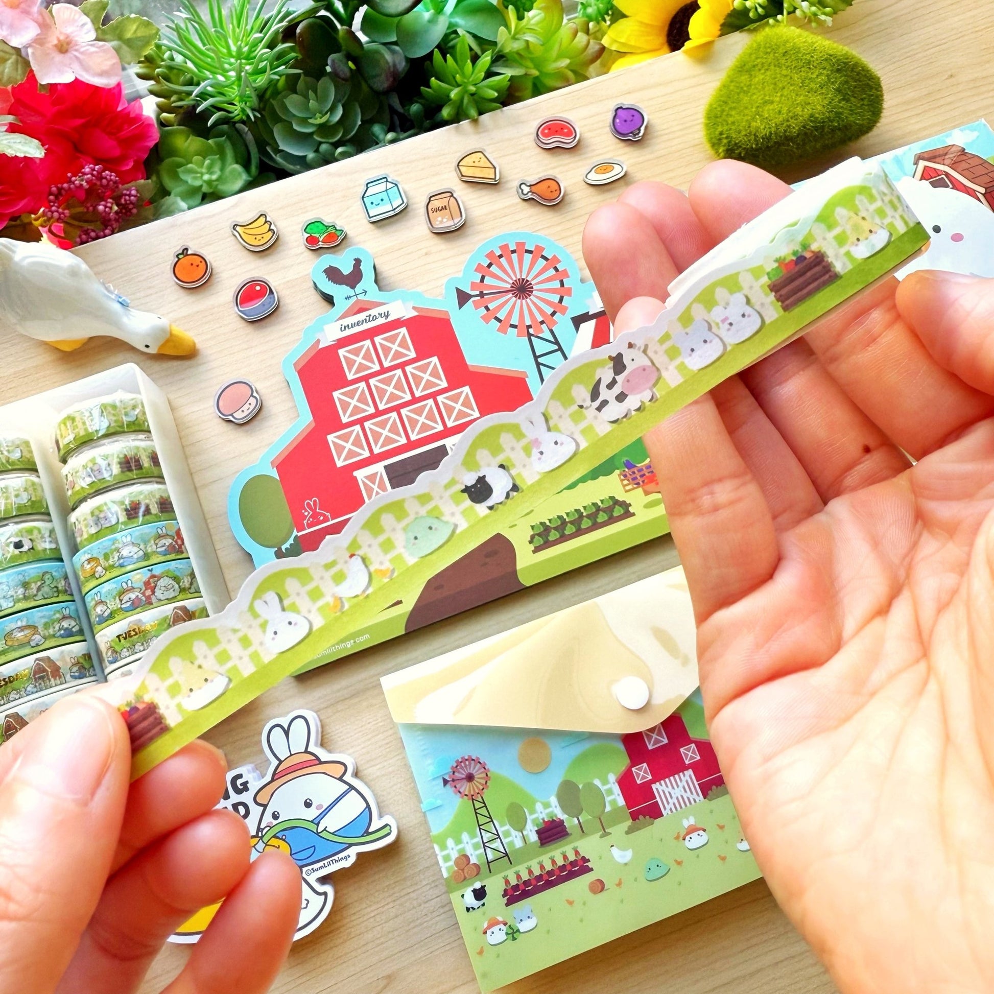 Washi Tape - Lil' Pasture Pals - Diecut - SumLilThings