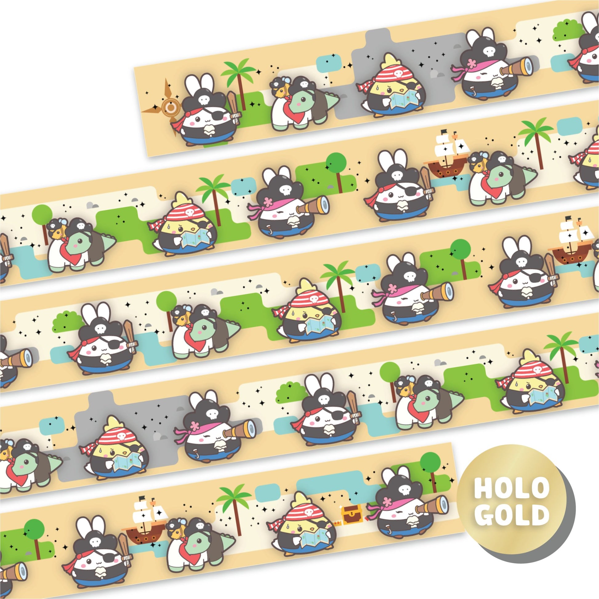 Washi Tape - Lil' Treasure Hunt Collection - SumLilThings