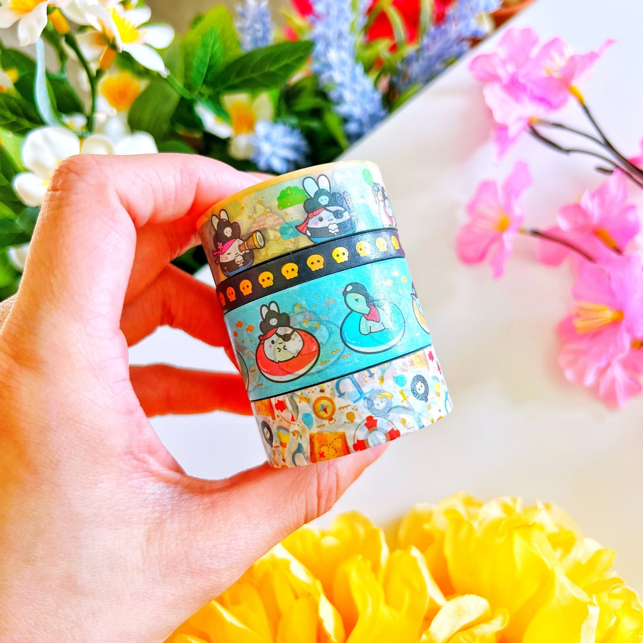 Washi Tape - Lil' Treasure Hunt Collection - SumLilThings