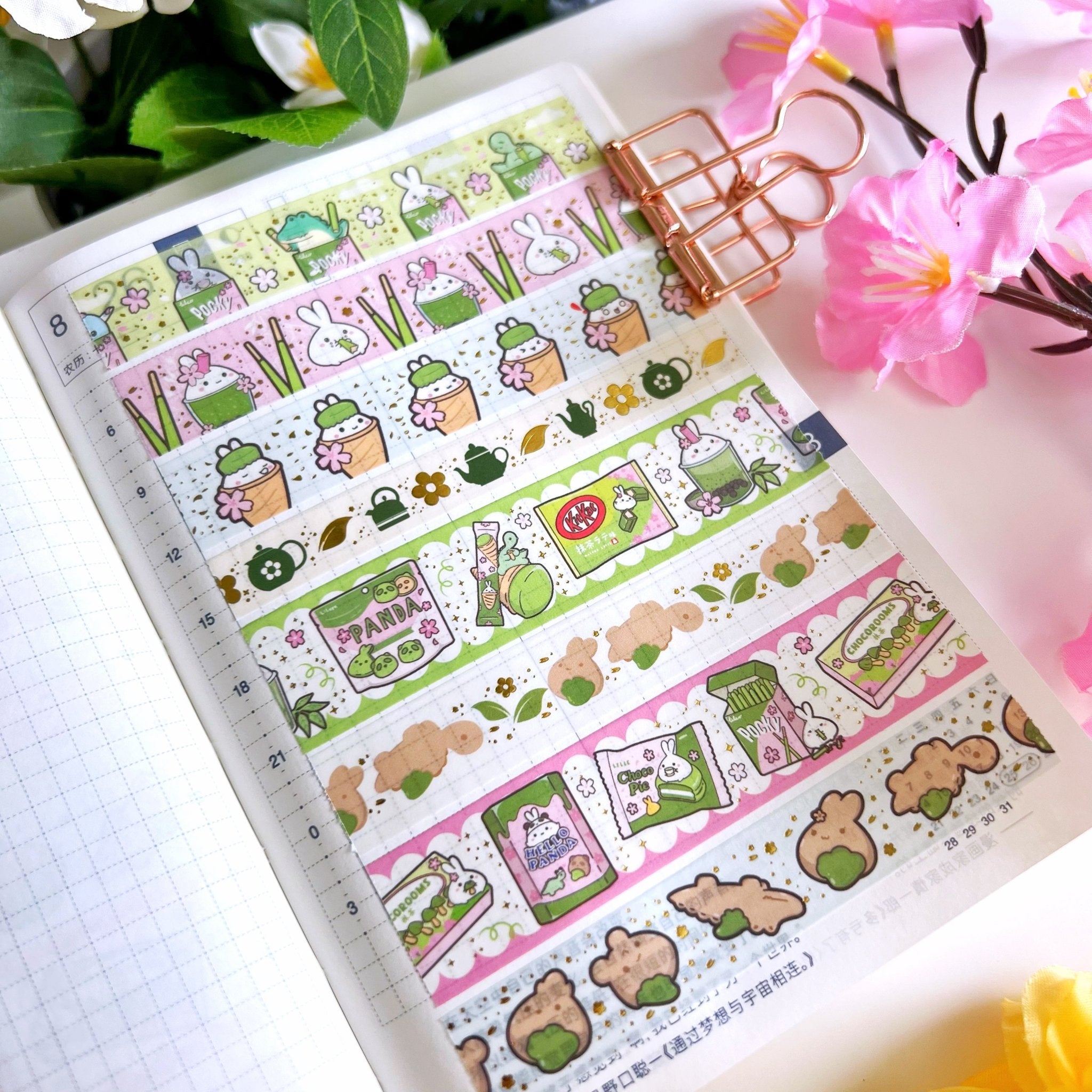 Washi Tape - Matcha Munchies Collection - SumLilThings