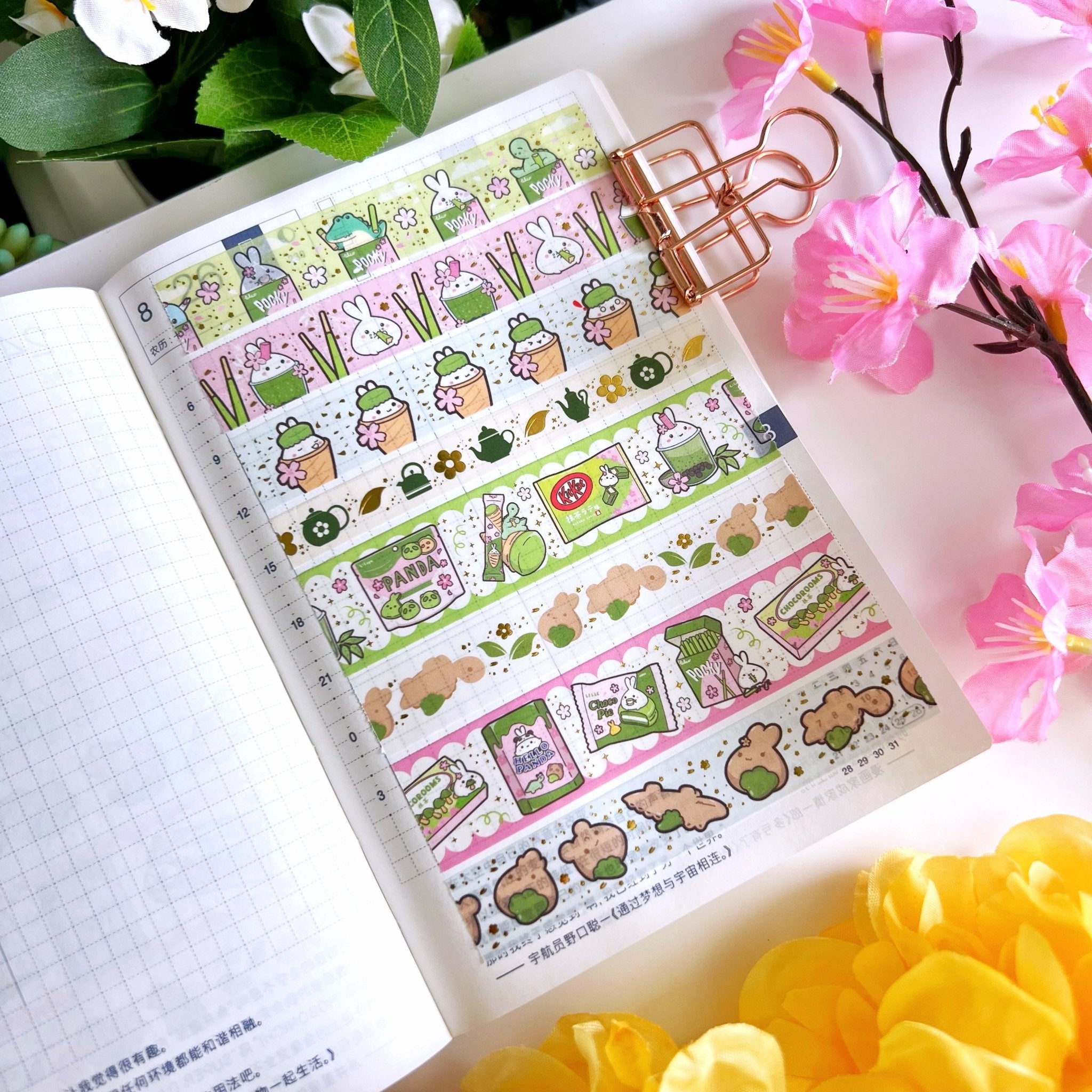 Washi Tape - Matcha Munchies Collection - SumLilThings