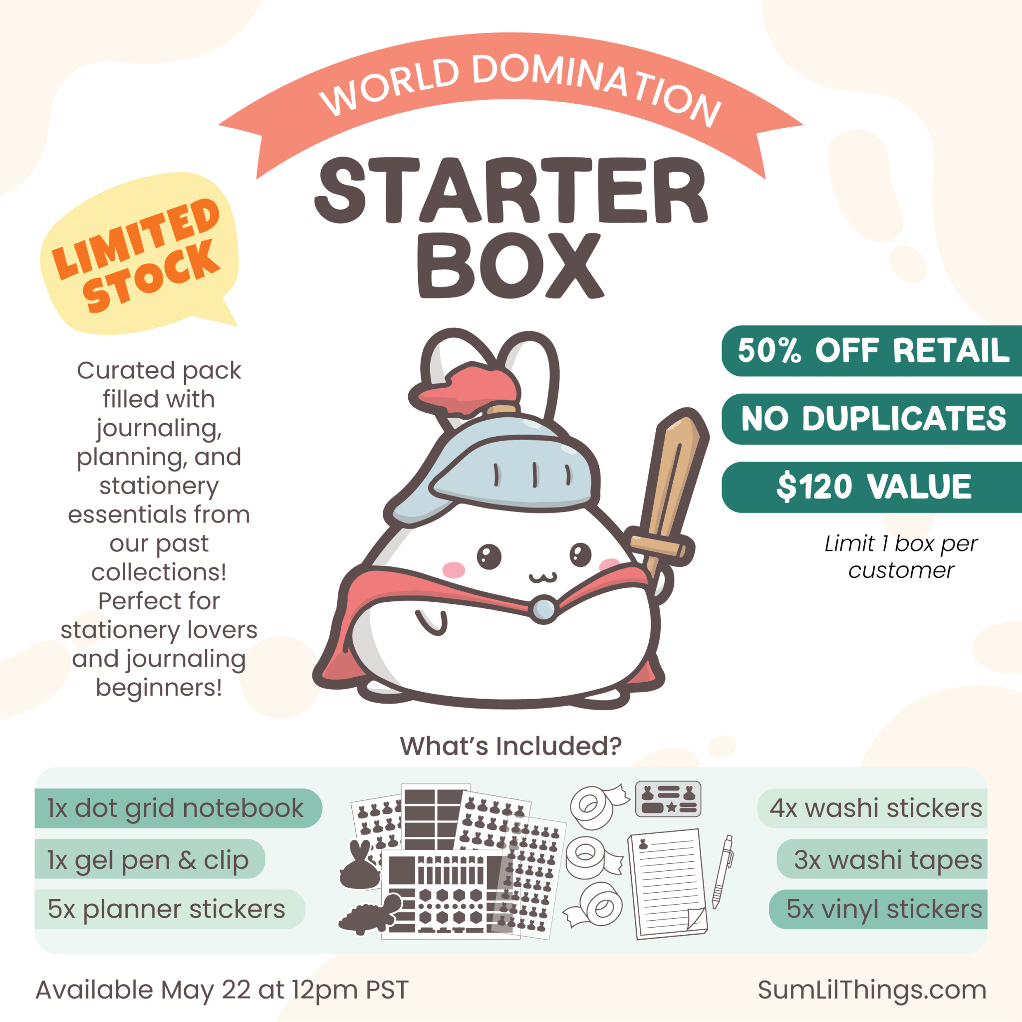 World Domination Starter Box - SumLilThings