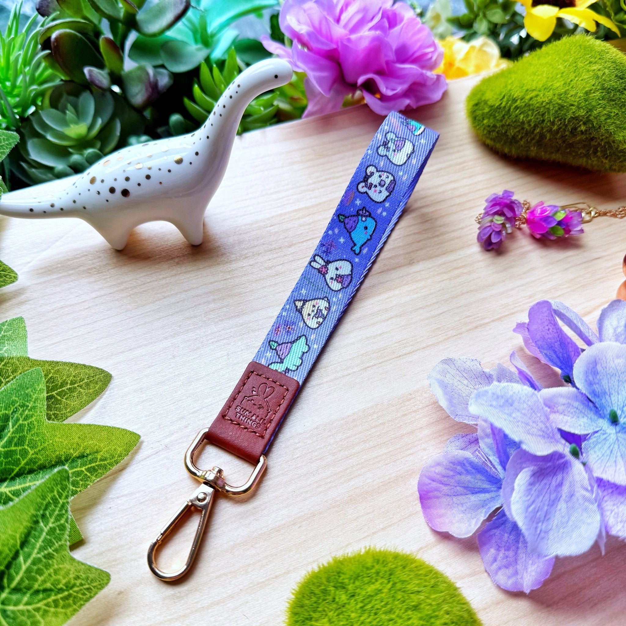 Wrist Lanyard - Lil' Lavender Sweets - SumLilThings