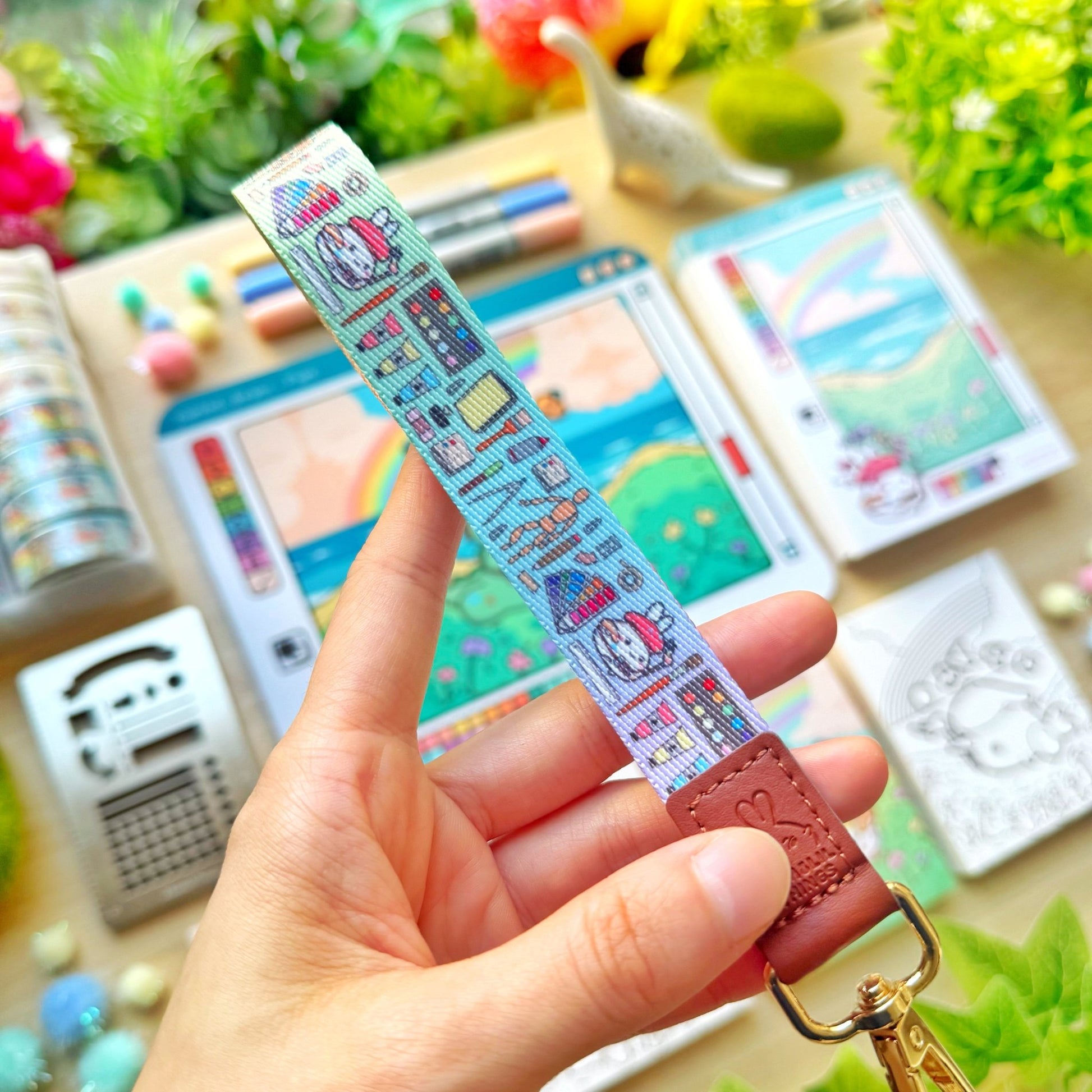 Wrist Lanyard - Lil' Painted Brigade - SumLilThings