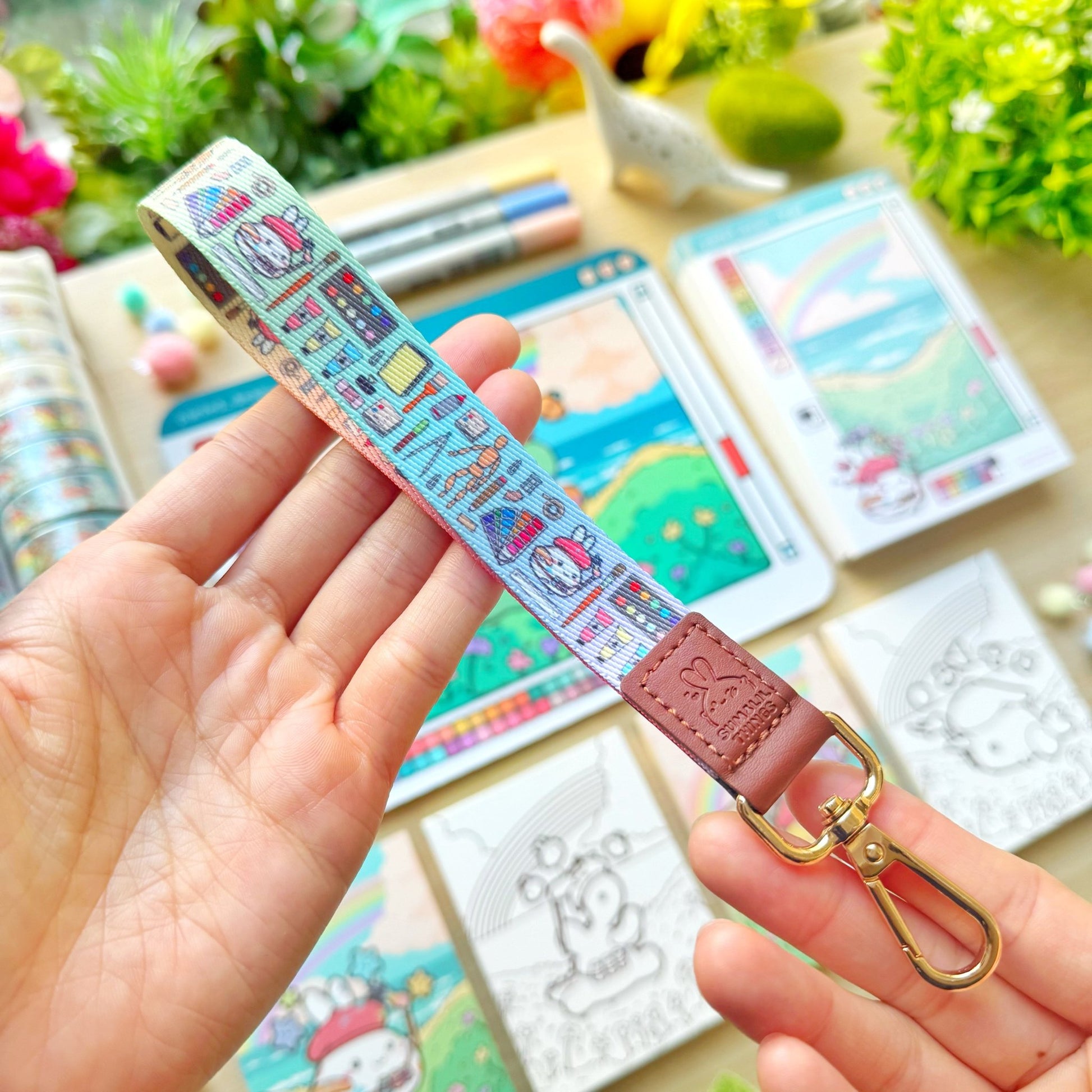 Wrist Lanyard - Lil' Painted Brigade - SumLilThings