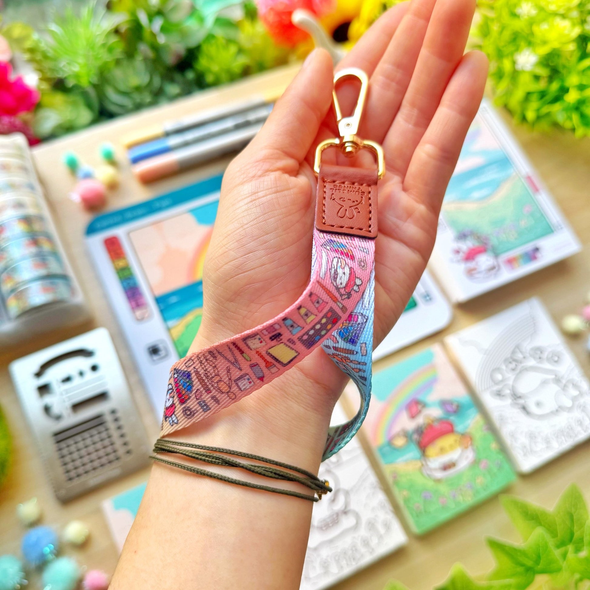 Wrist Lanyard - Lil' Painted Brigade - SumLilThings