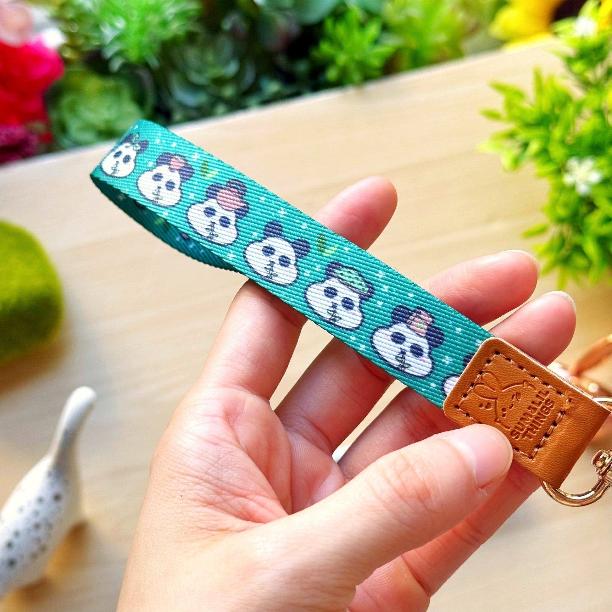 Wrist Lanyard - Lil' Pandas - SumLilThings