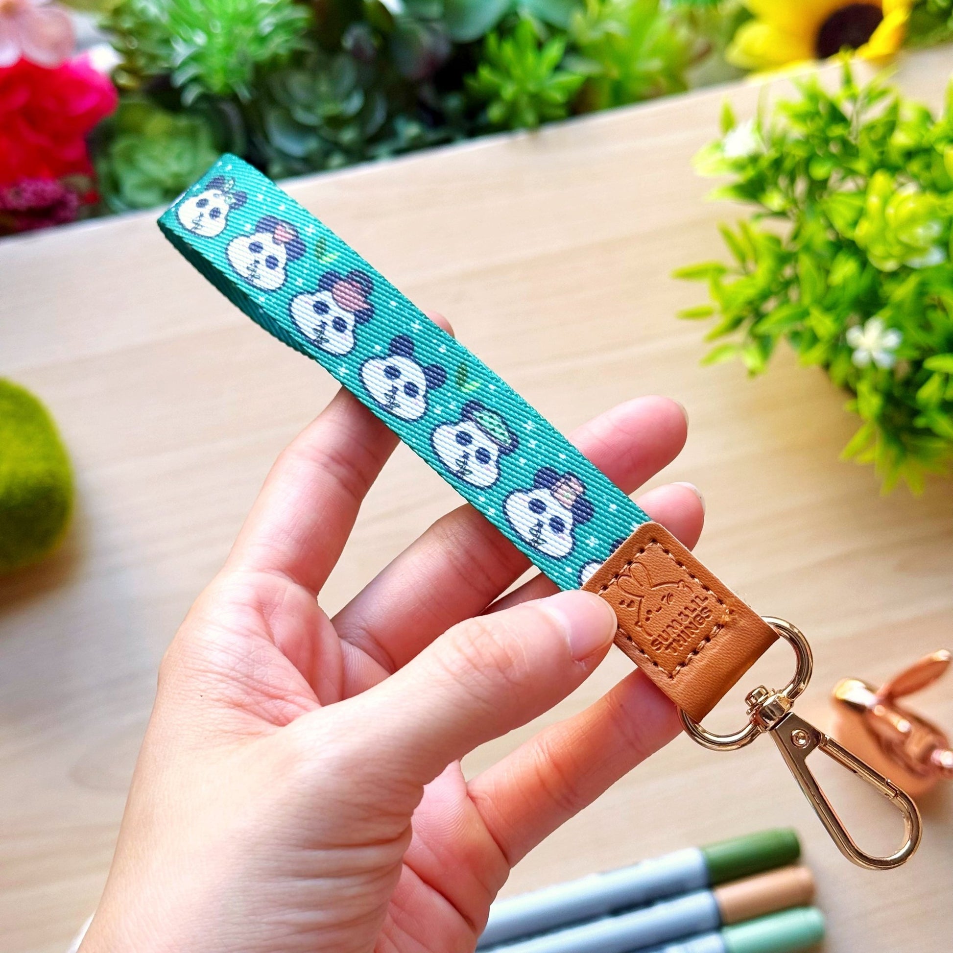 Wrist Lanyard - Lil' Pandas - SumLilThings
