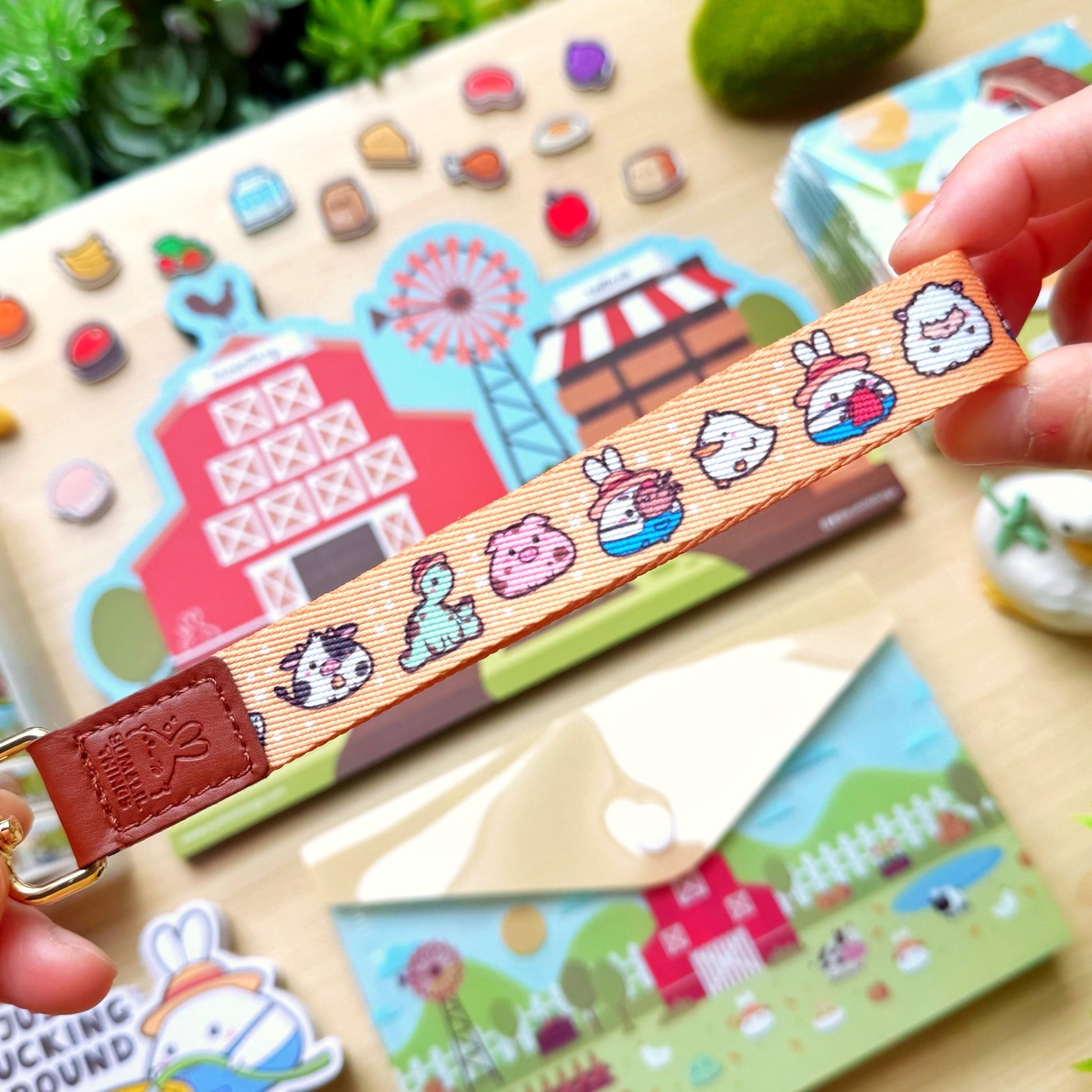 Wrist Lanyard - Lil' Pasture Pals - SumLilThings