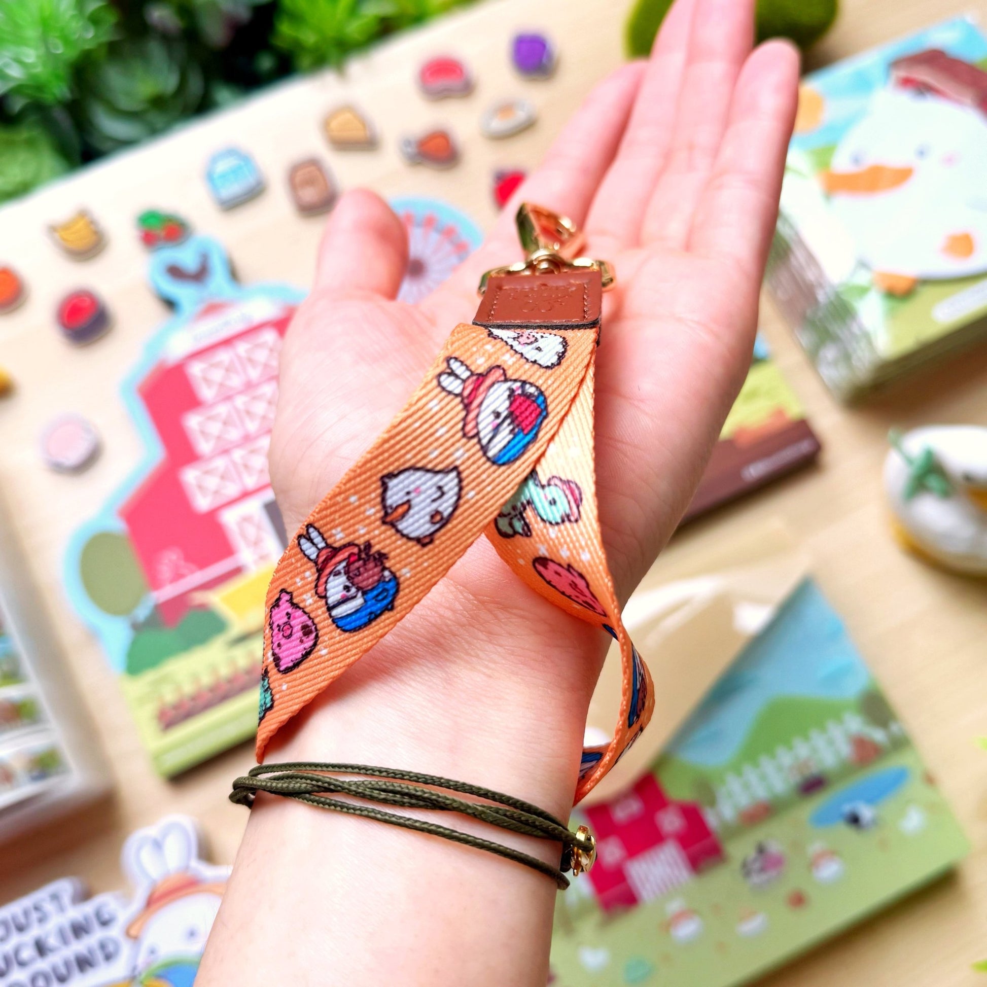 Wrist Lanyard - Lil' Pasture Pals - SumLilThings