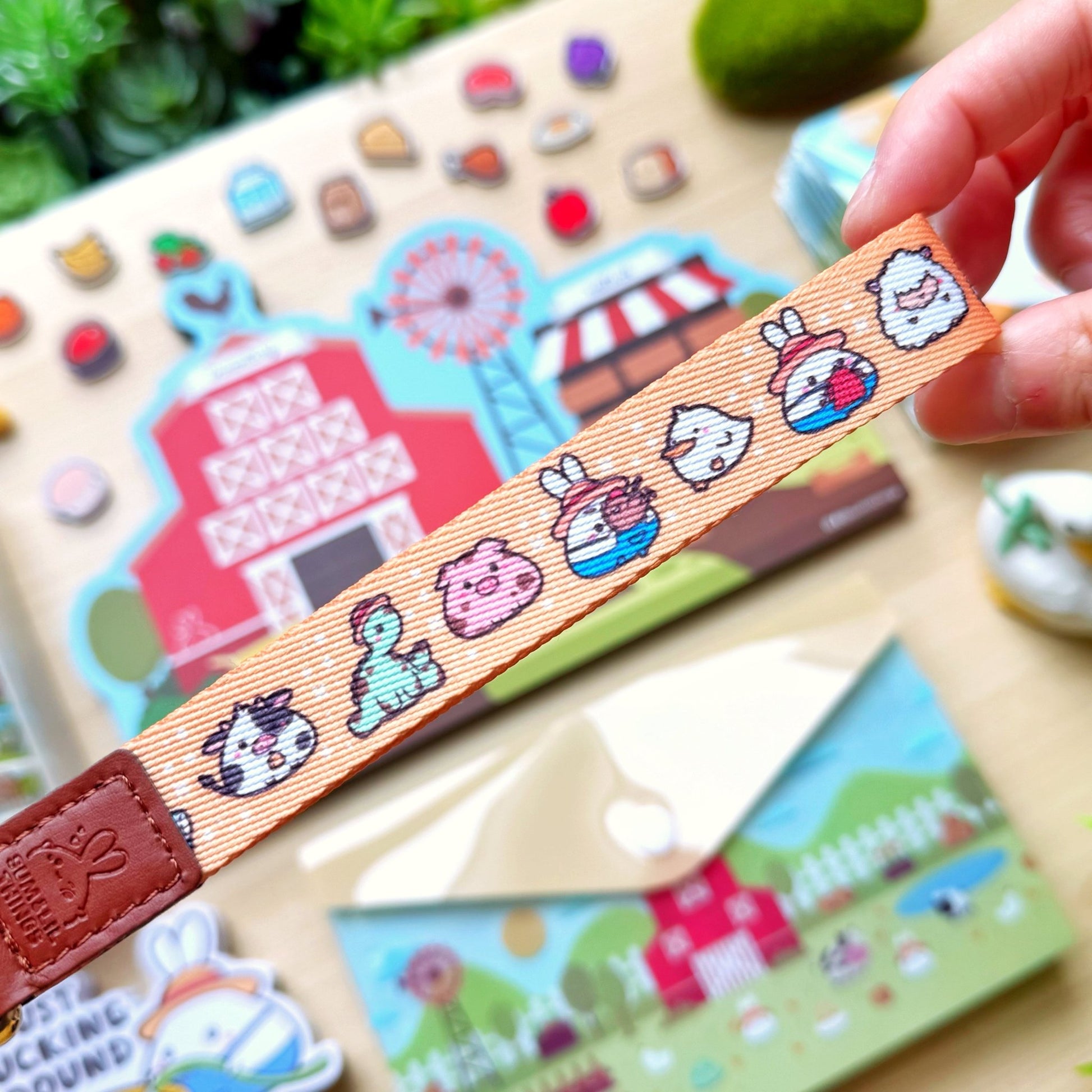 Wrist Lanyard - Lil' Pasture Pals - SumLilThings