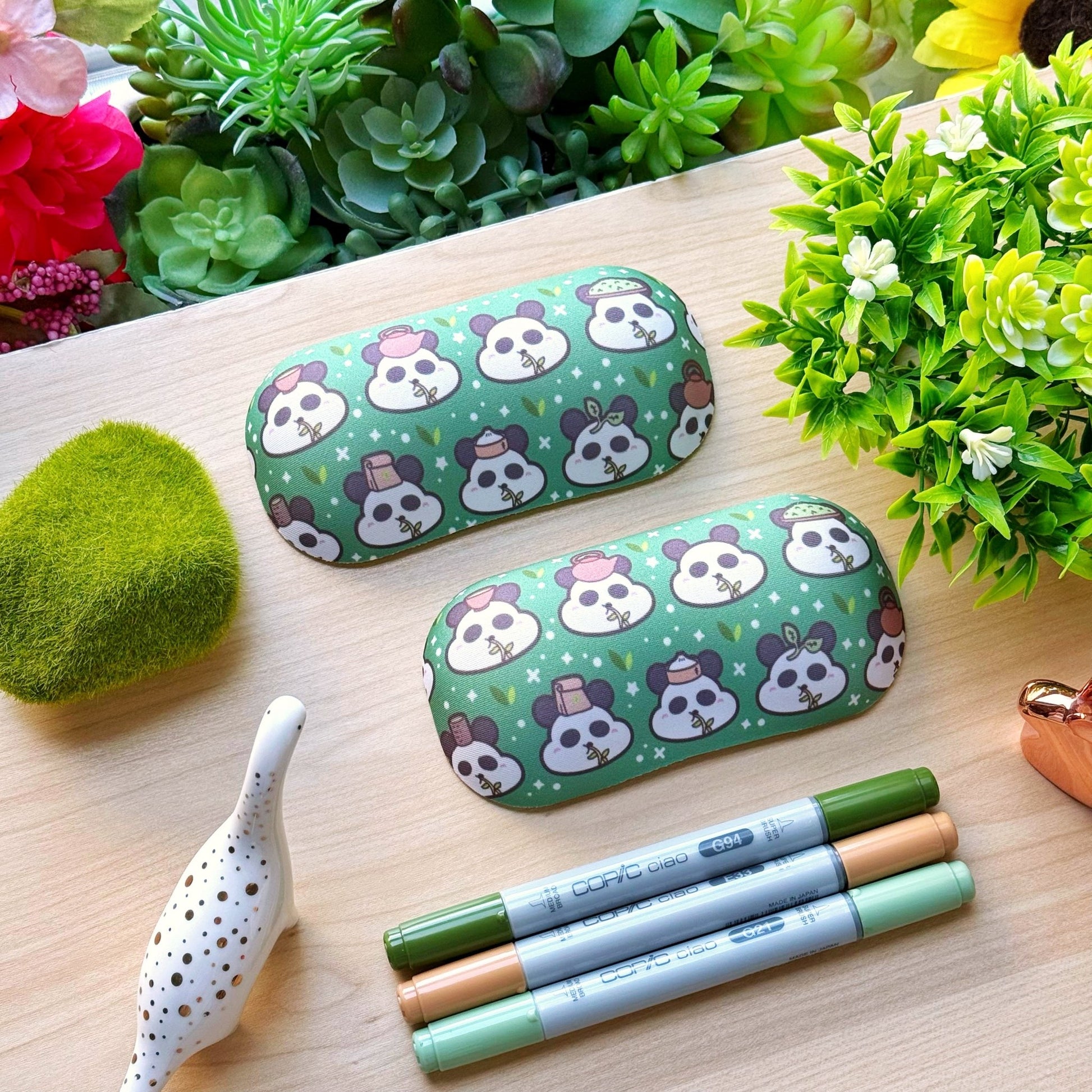 Wrist Rest - Panda Teahouse - SumLilThings