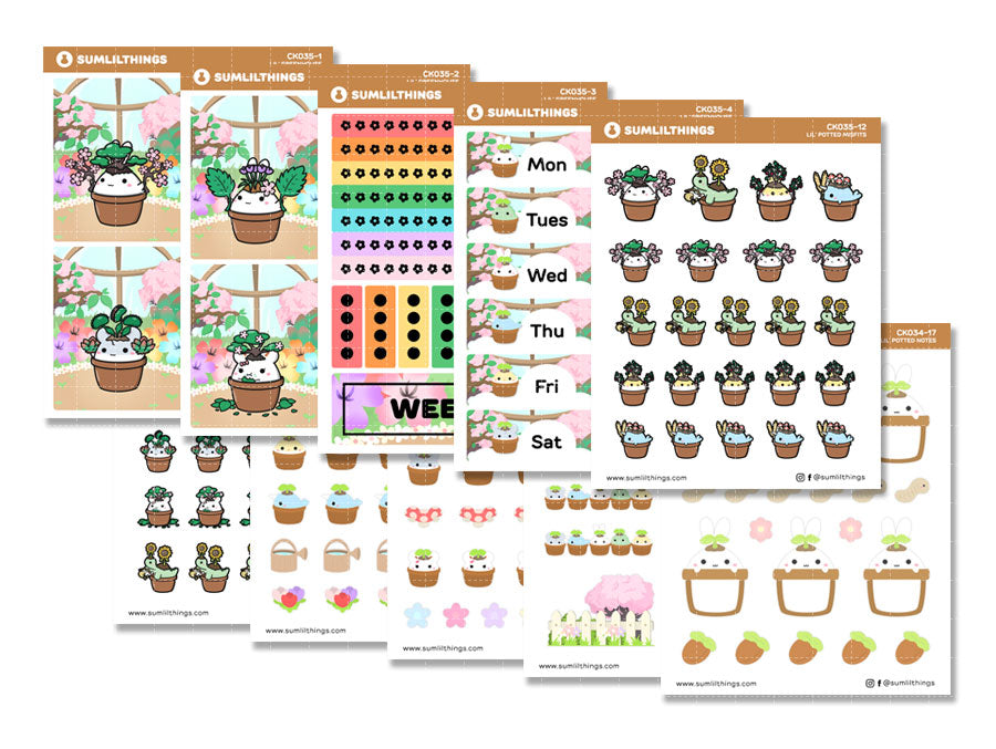Decorative Kit - Lil' Greenhouse (10 Pages)