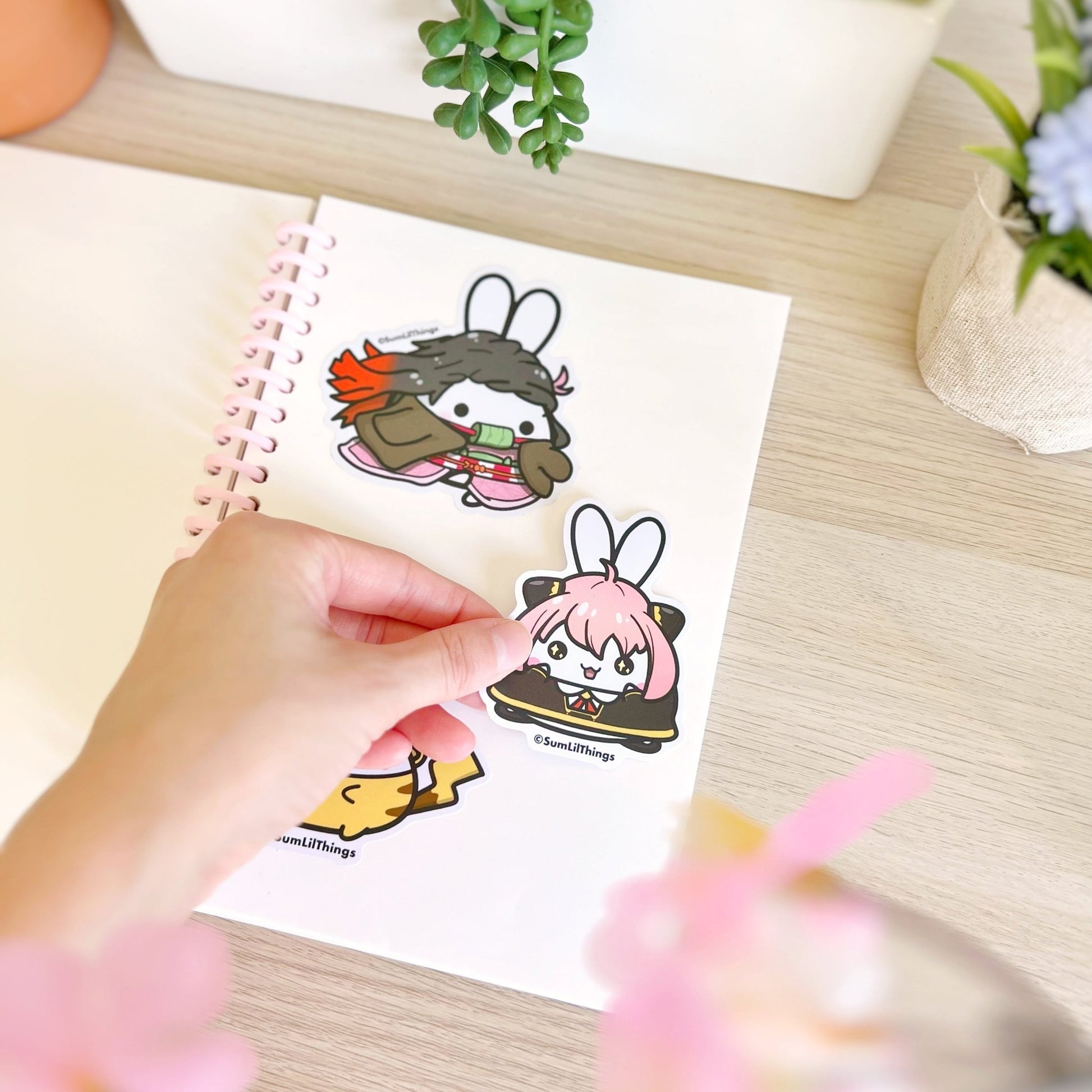 A5 Reusable Sticker Book (Choose Your Cover) - SumLilThings