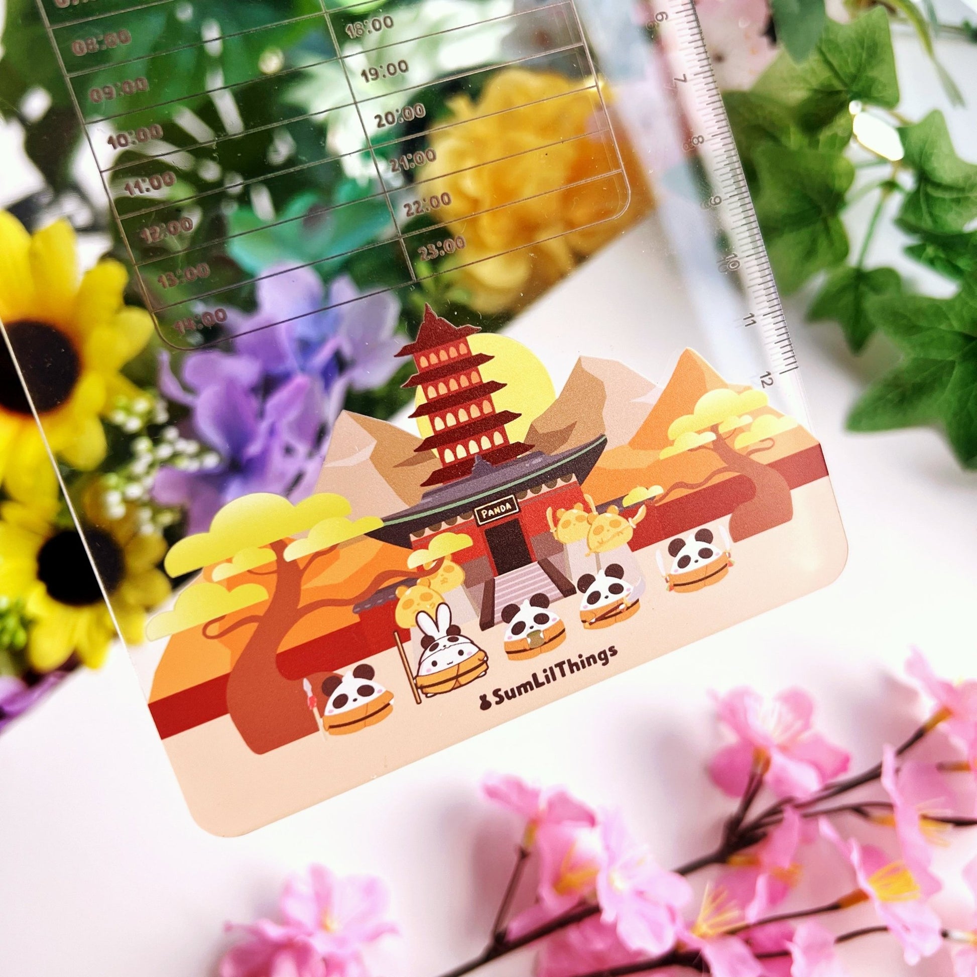 Acrylic Clipboard - Lil' Panda Dojo - SumLilThings