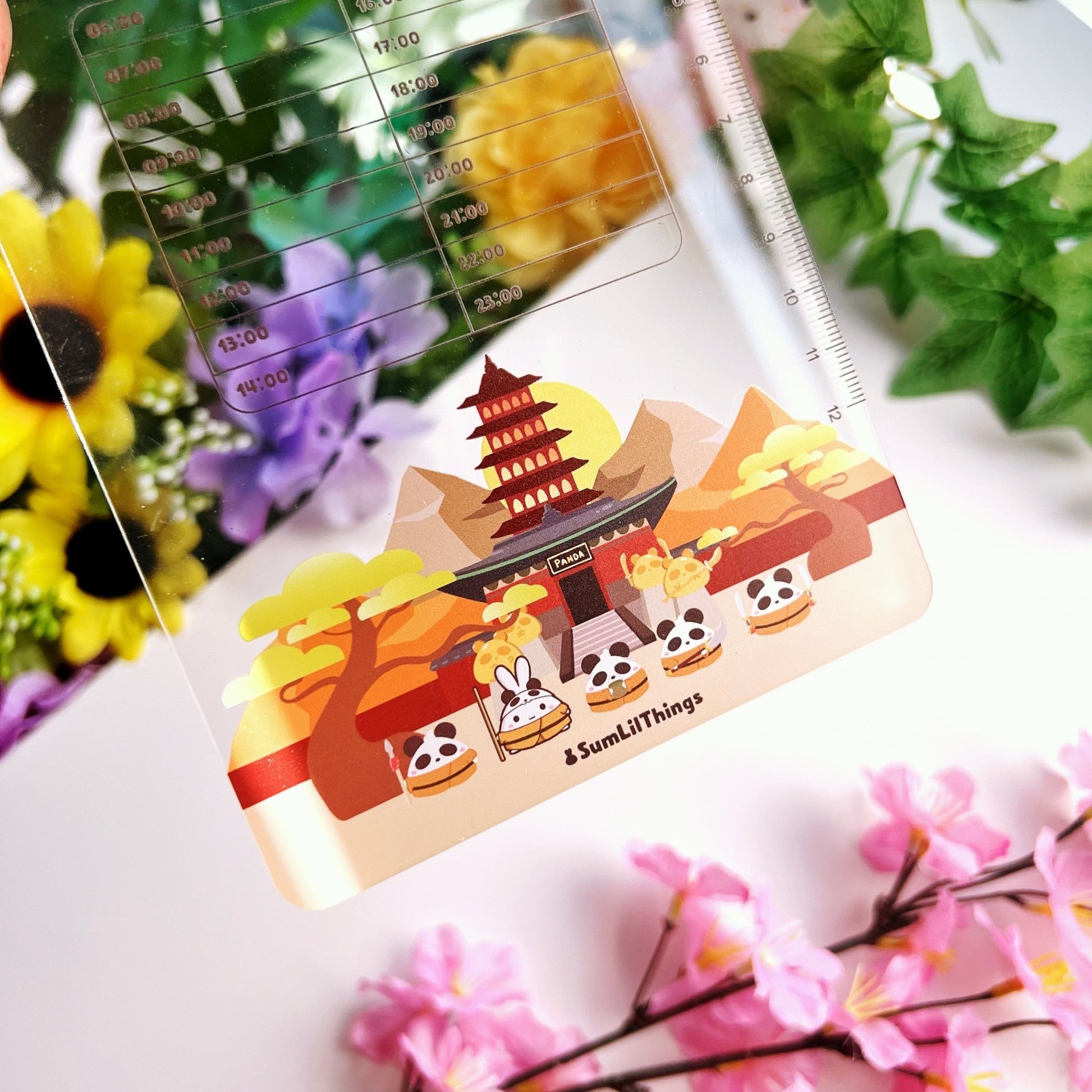 Acrylic Clipboard - Lil' Panda Dojo - SumLilThings