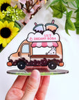 Acrylic Note Holder - Lil's Boba Truck - SumLilThings