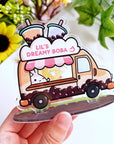 Acrylic Note Holder - Lil's Boba Truck - SumLilThings