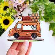 Acrylic Note Holder - Nohnoh's Honey Truck - SumLilThings
