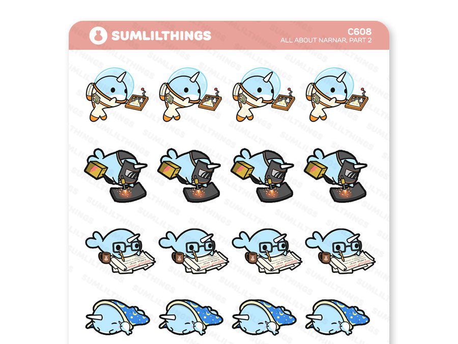 All About Narnar Part 2 Stickers - SumLilThings