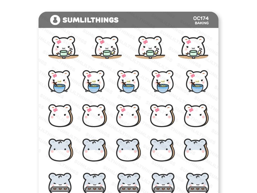 Baking Time Stickers - SumLilThings