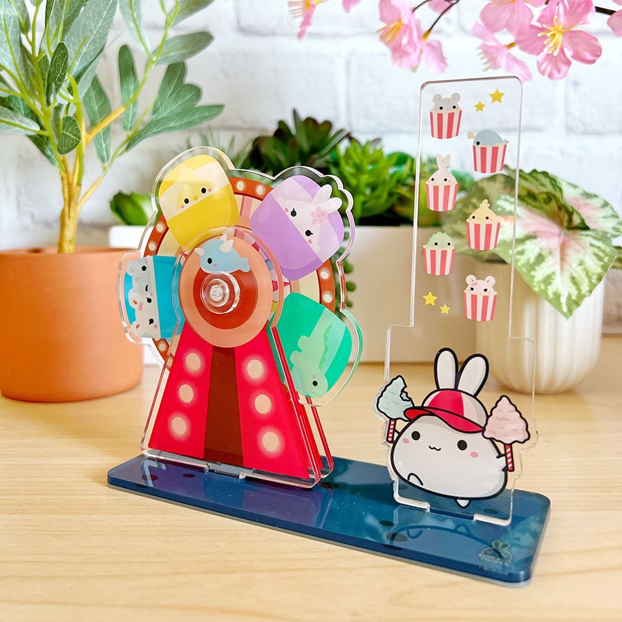 Carnival Night with Spinning Ferris Wheel Washi Tower® - SumLilThings