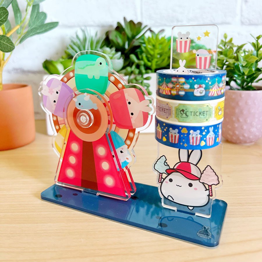 Carnival Night with Spinning Ferris Wheel Washi Tower® - SumLilThings