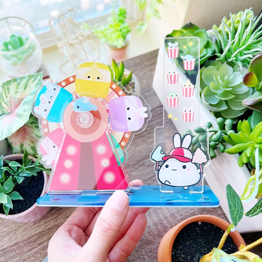 Carnival Night with Spinning Ferris Wheel Washi Tower® - SumLilThings