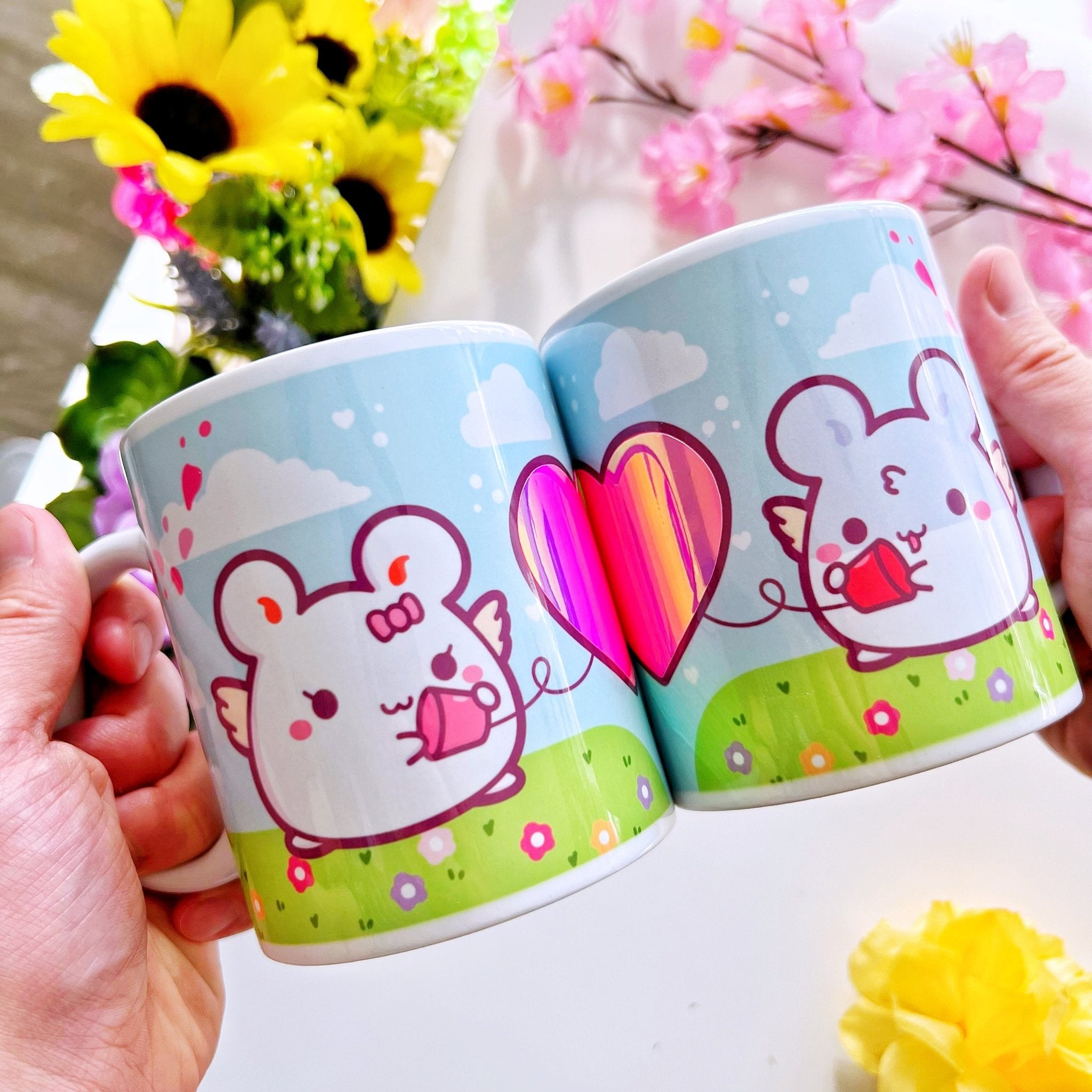 Ceramic Mug - Lil' Love Story (Couple Mugs) - SumLilThings