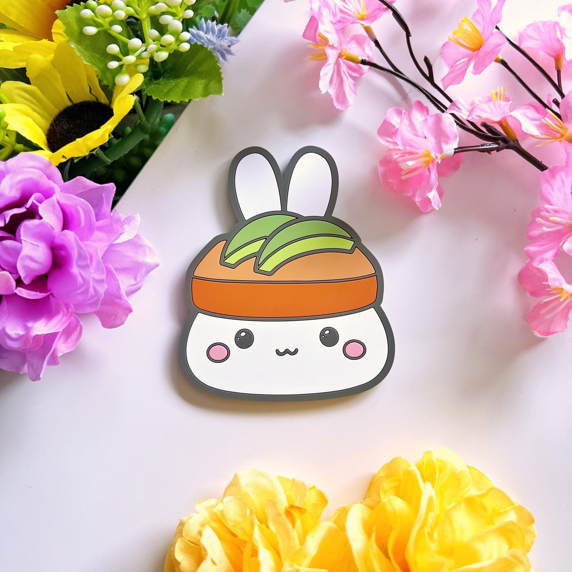 Coaster - Spam Musubi with Avocado (PVC) - SumLilThings