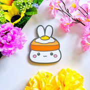 Coaster - Spam Musubi with Egg (PVC) - SumLilThings