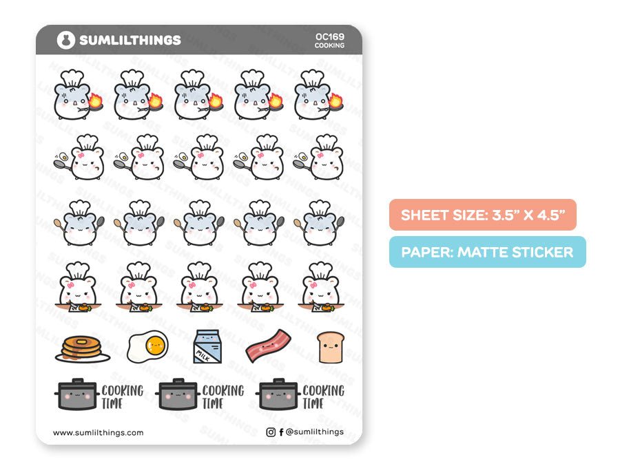 Cooking Time Stickers - SumLilThings