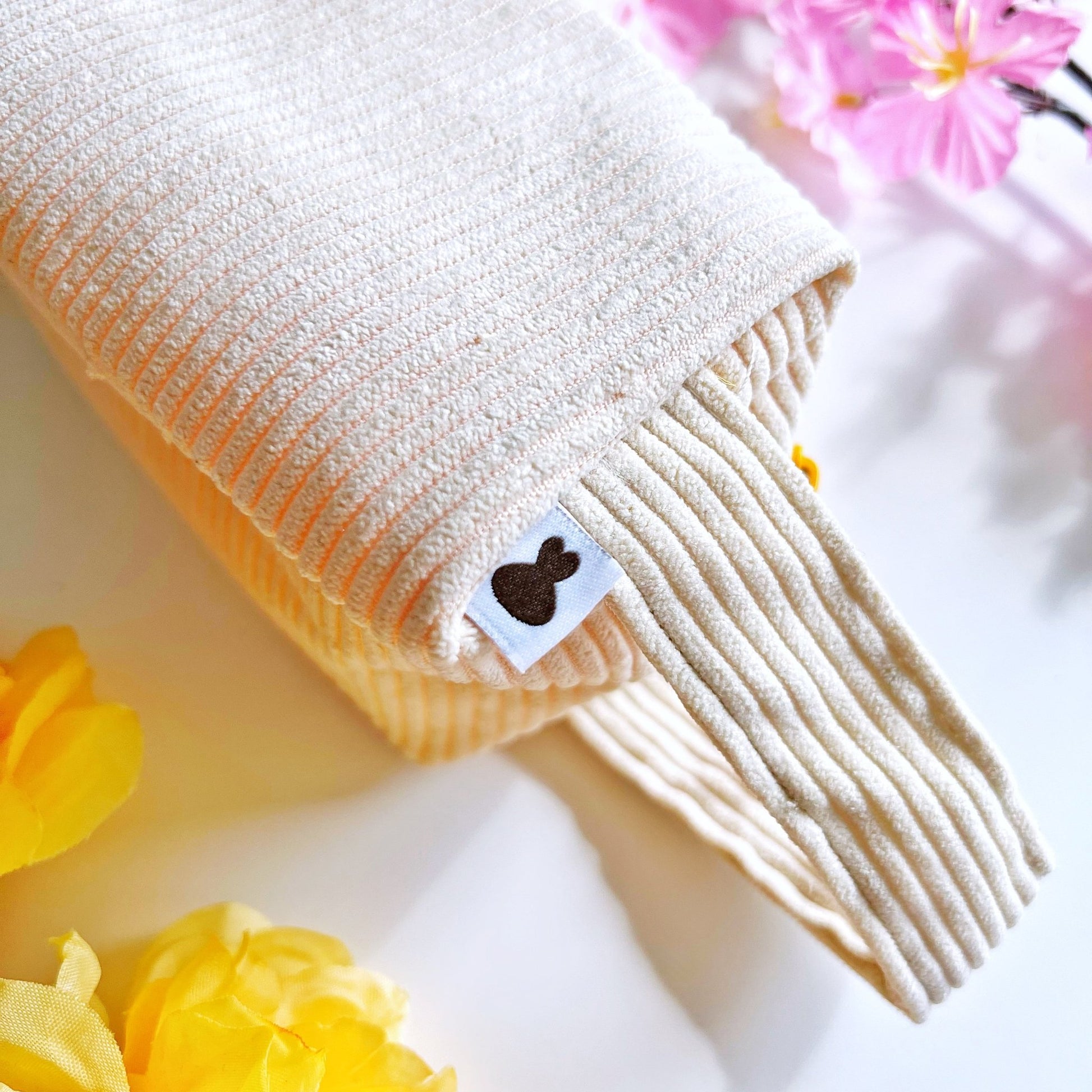 Corduroy Pencil Pouch - Honeycomb (Embroidered) - SumLilThings