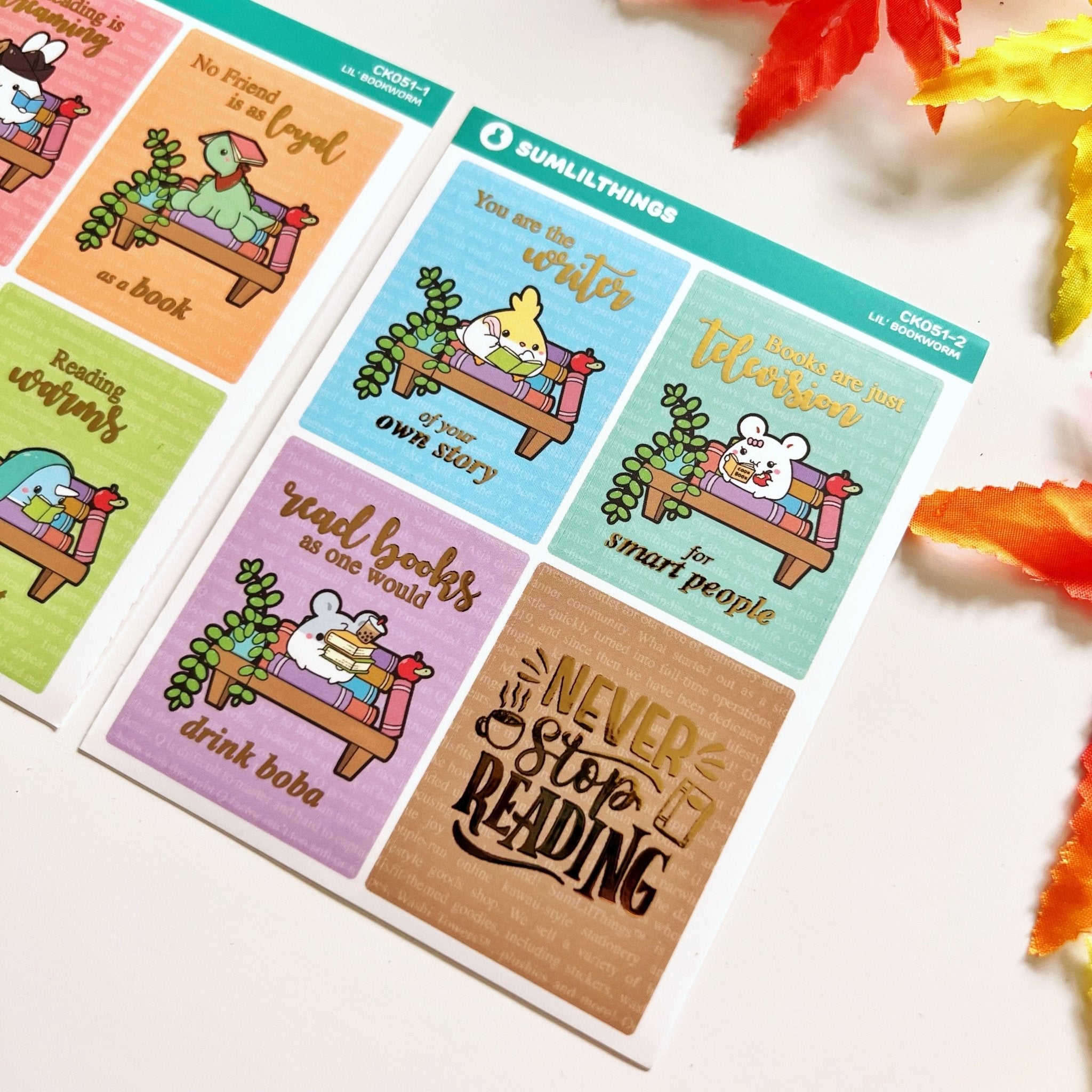Decorative Kit - Lil' Bookworm (10 Pages) - SumLilThings