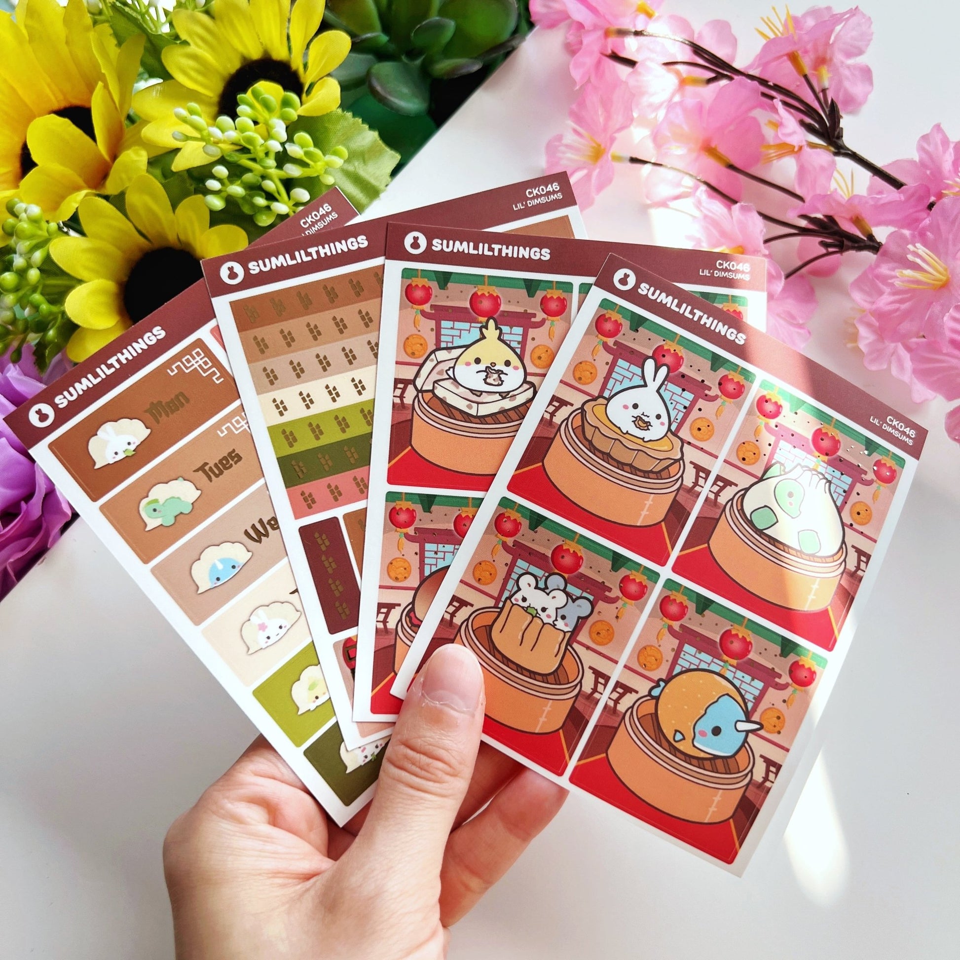 Decorative Kit - Lil' Dimsums (10 Pages) - SumLilThings