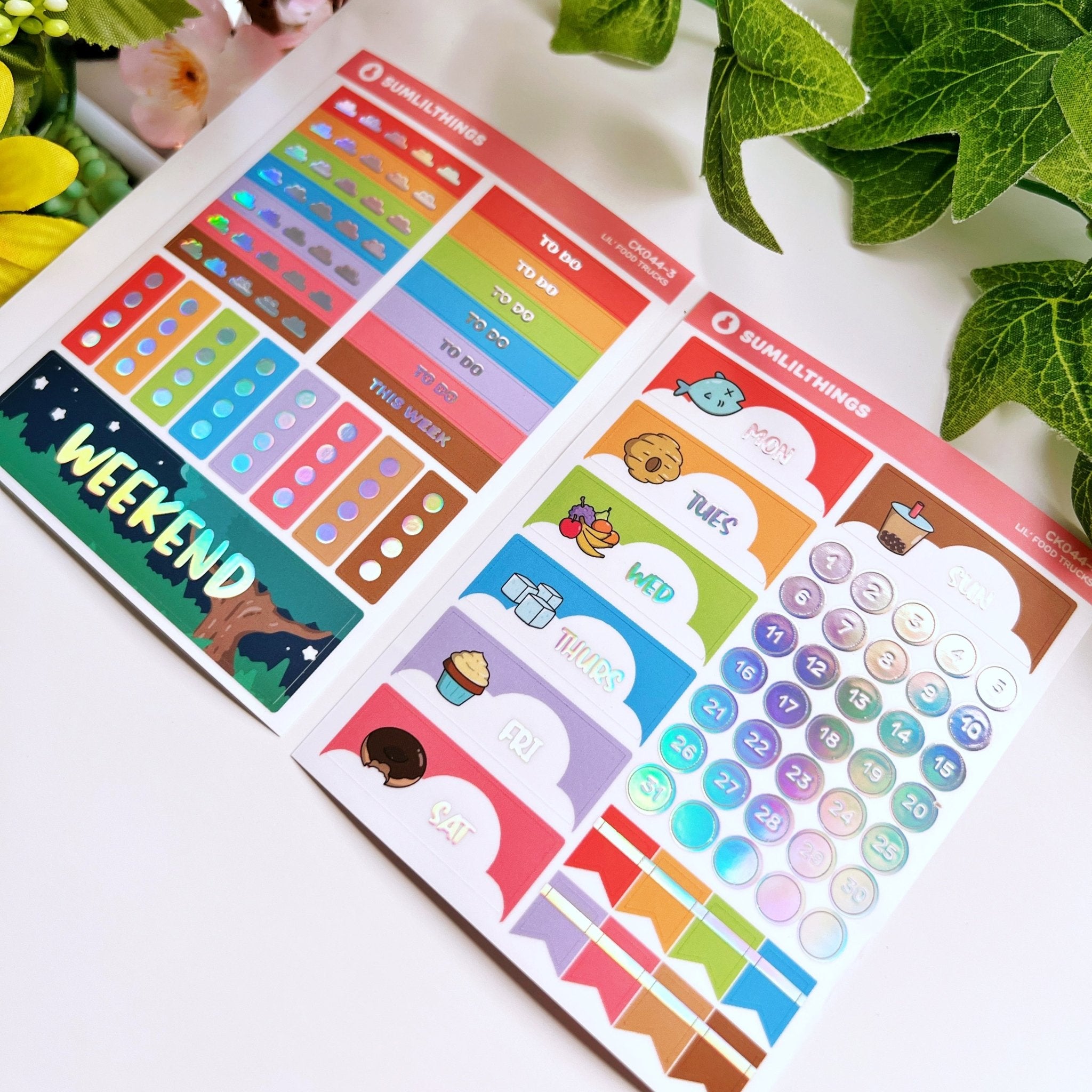 A5 Reusable Sticker Paper Refill (Pack of 10)