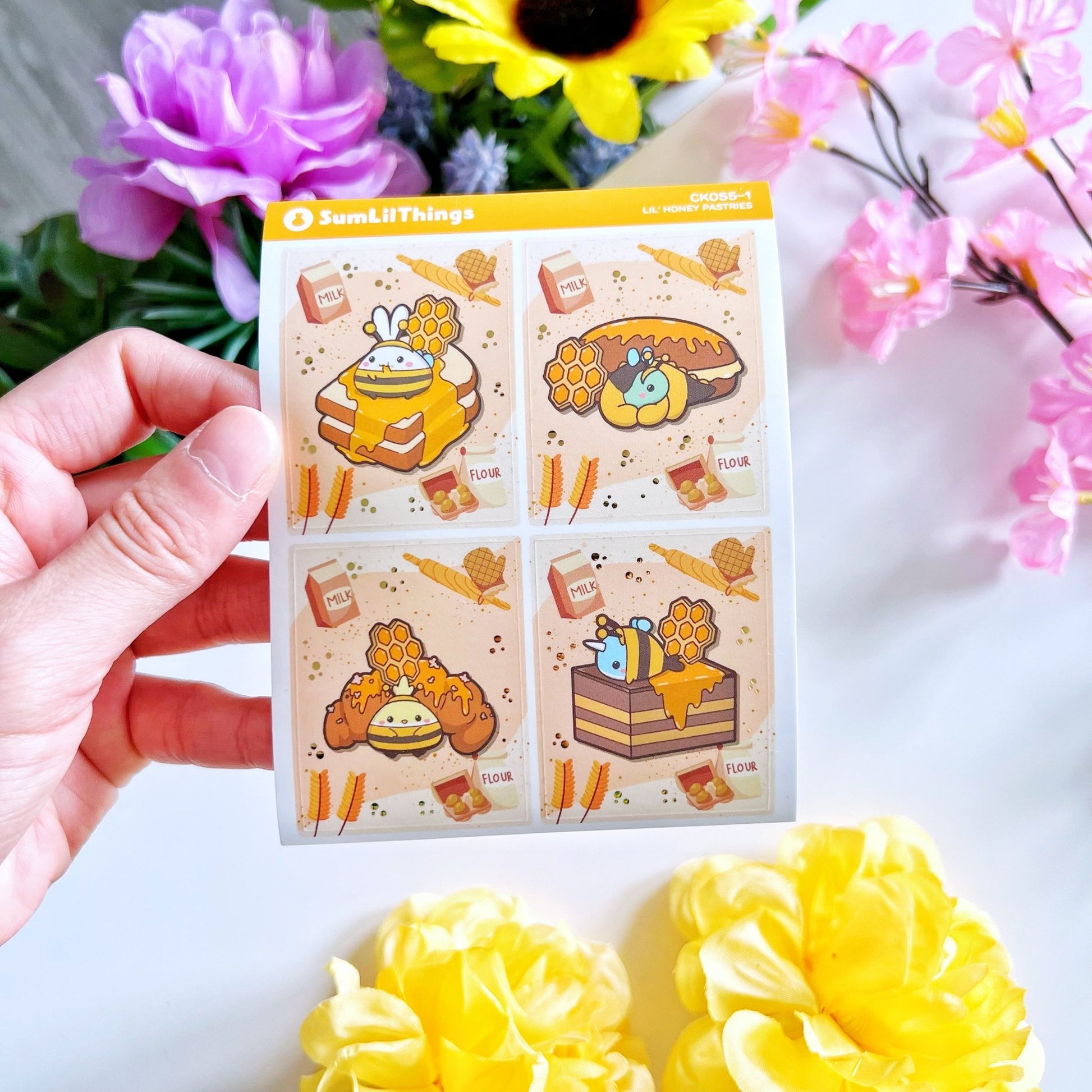 Decorative Kit - Lil' Honey Pastries (10 Pages) - SumLilThings