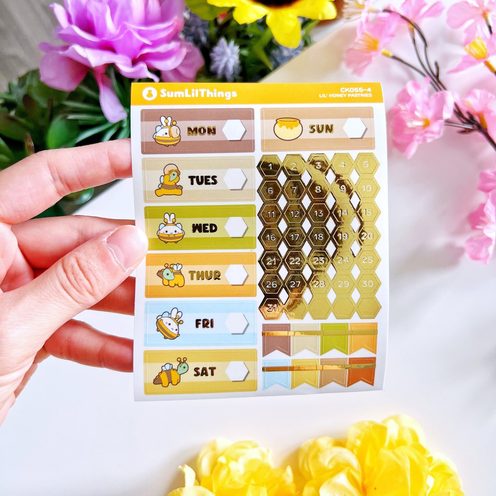 Decorative Kit - Lil' Honey Pastries (10 Pages) - SumLilThings