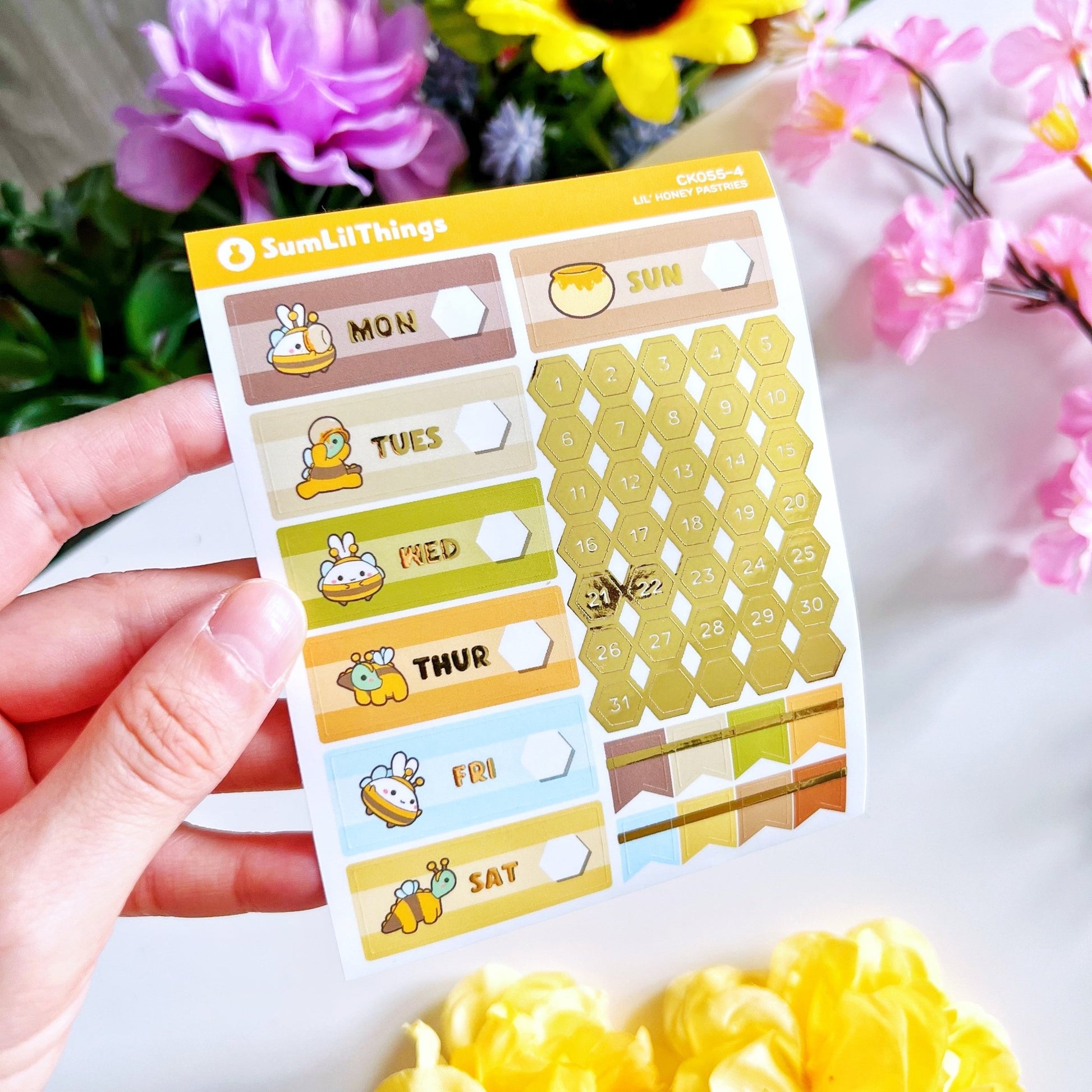 Decorative Kit - Lil' Honey Pastries (10 Pages) - SumLilThings