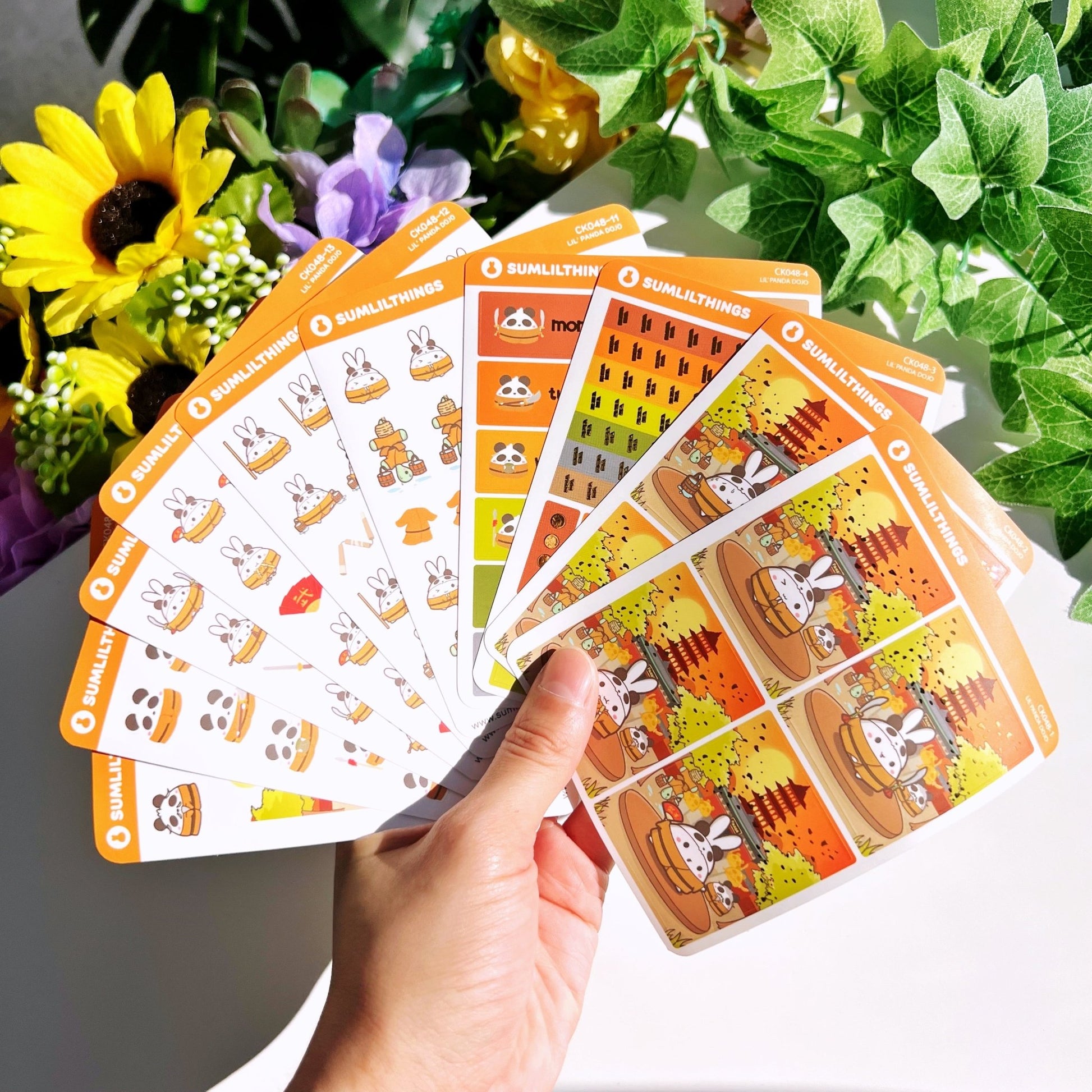 Decorative Kit - Lil' Panda Dojo (10 Pages) - SumLilThings