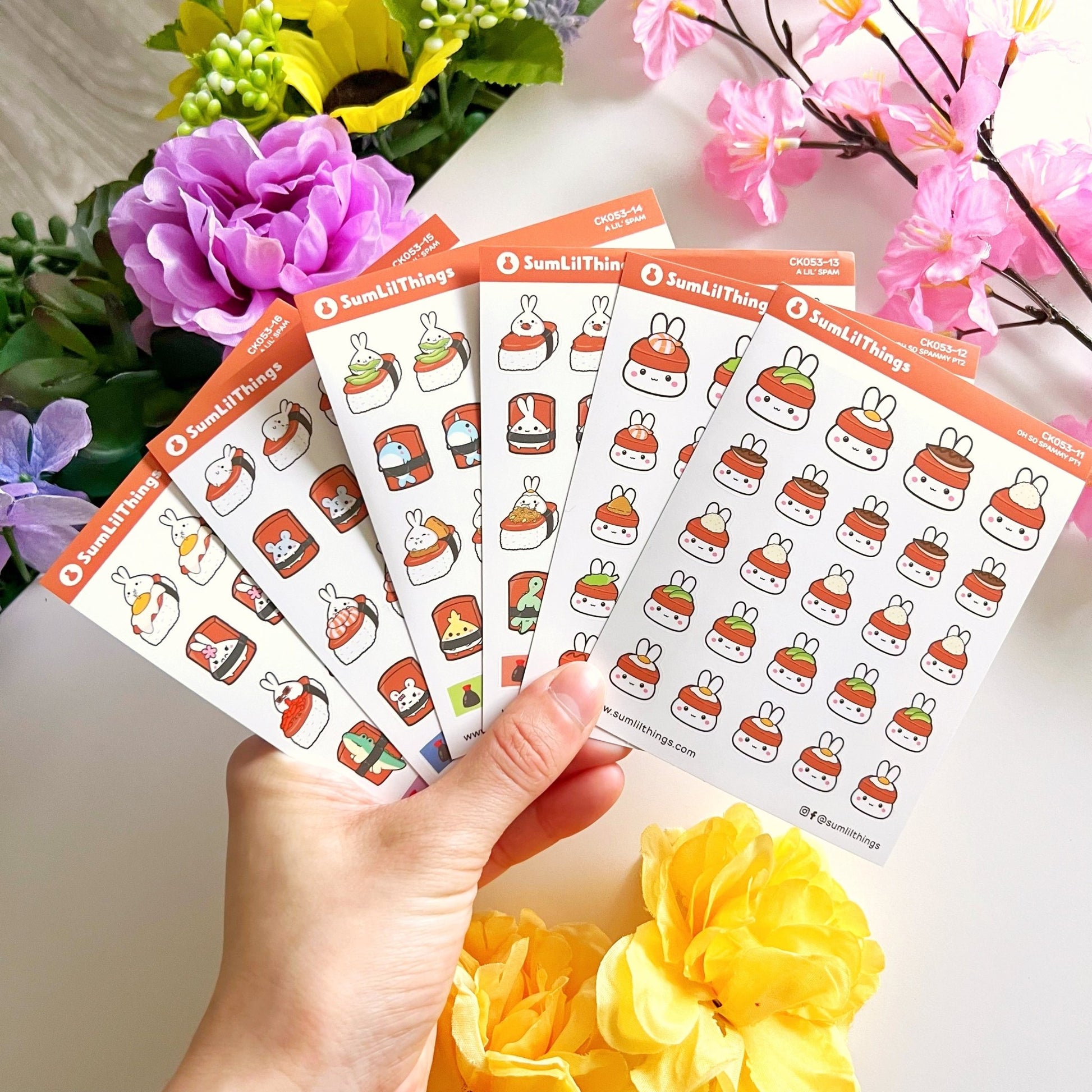 Decorative Kit - Lil' Spam Musubi (10 Pages) - SumLilThings