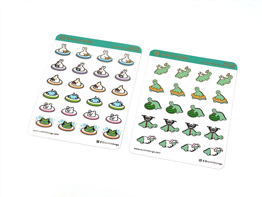 Decorative Kit - SumNohThings (12 Pages) - Gold Foil - SumLilThings