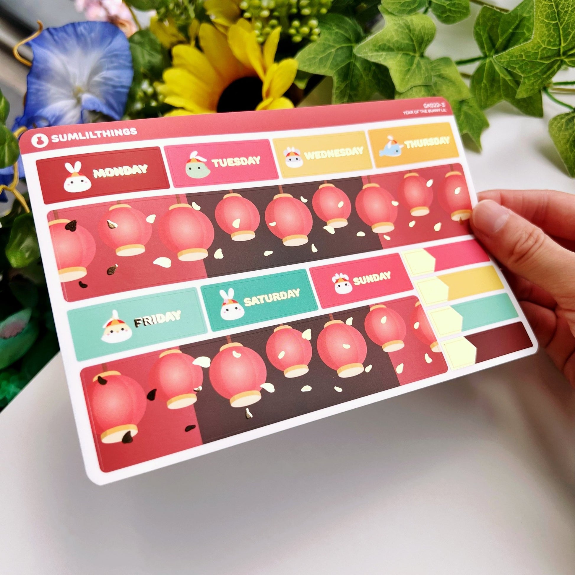 Decorative Kit - Year of the Rabbit - Gold Foil - SumLilThings