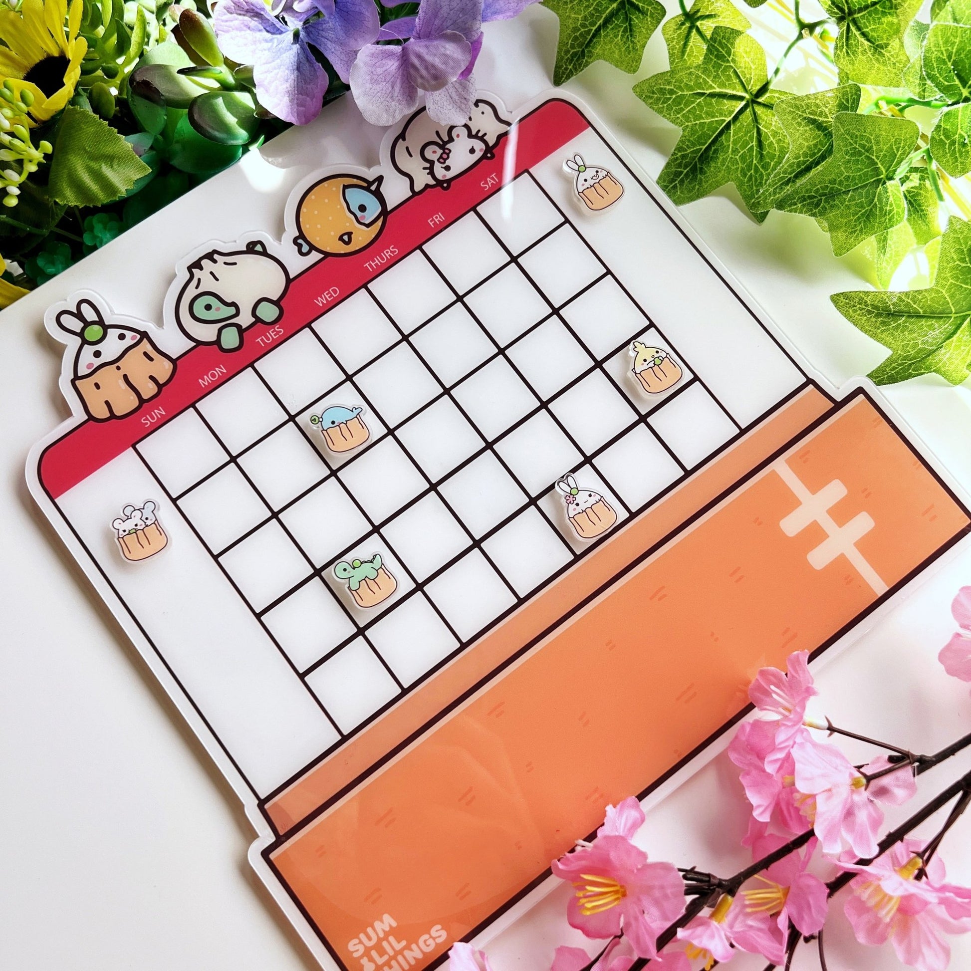 Dimsum Acrylic Desktop Calendar with Magnets - SumLilThings