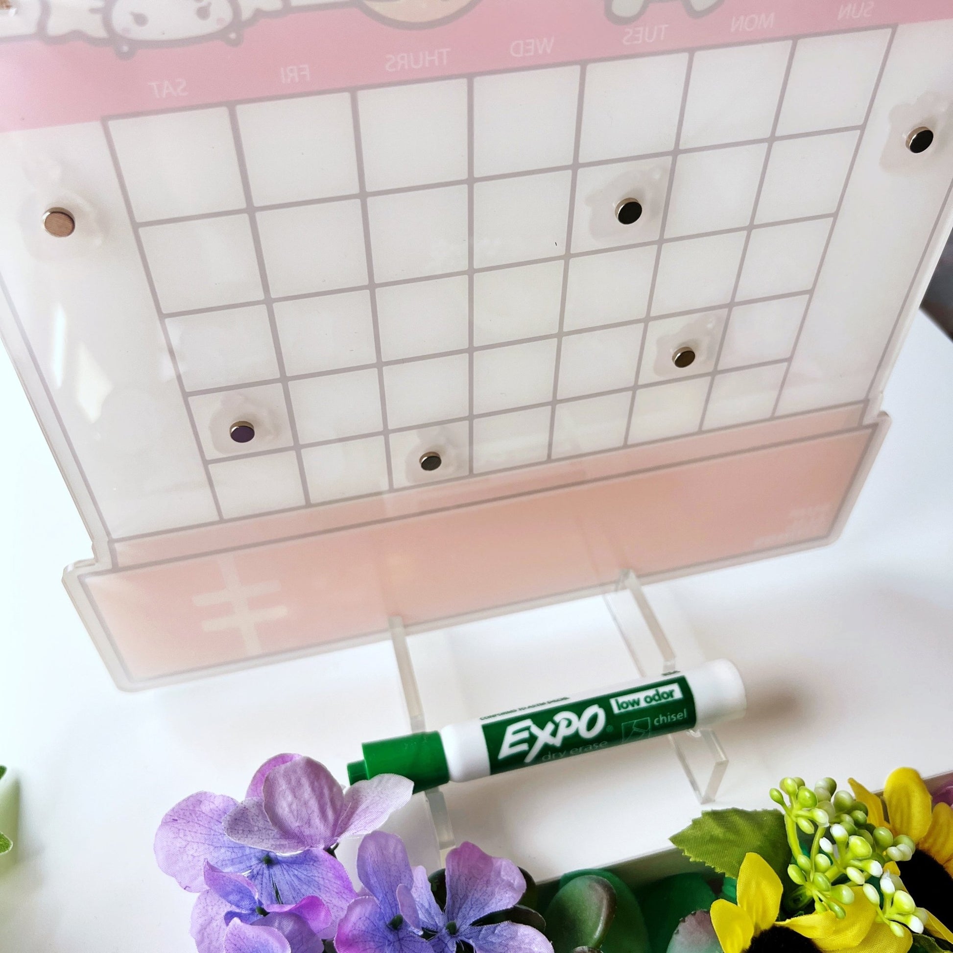 Dimsum Acrylic Desktop Calendar with Magnets - SumLilThings