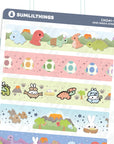 Dinoh Washi Strips Stickers - SumLilThings